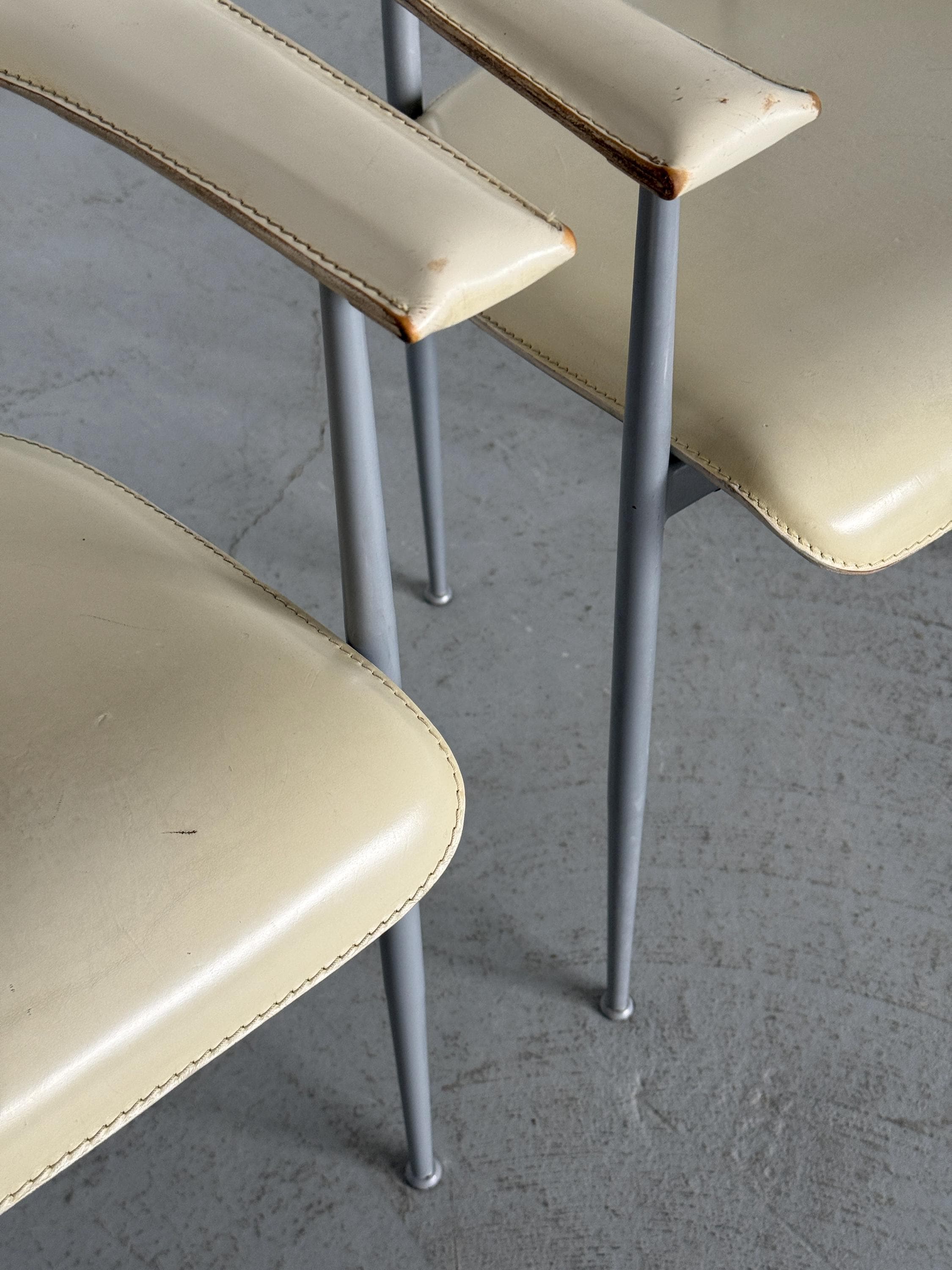 'P40' Dining Chairs by Vegni & Gualtierotti for Fasem