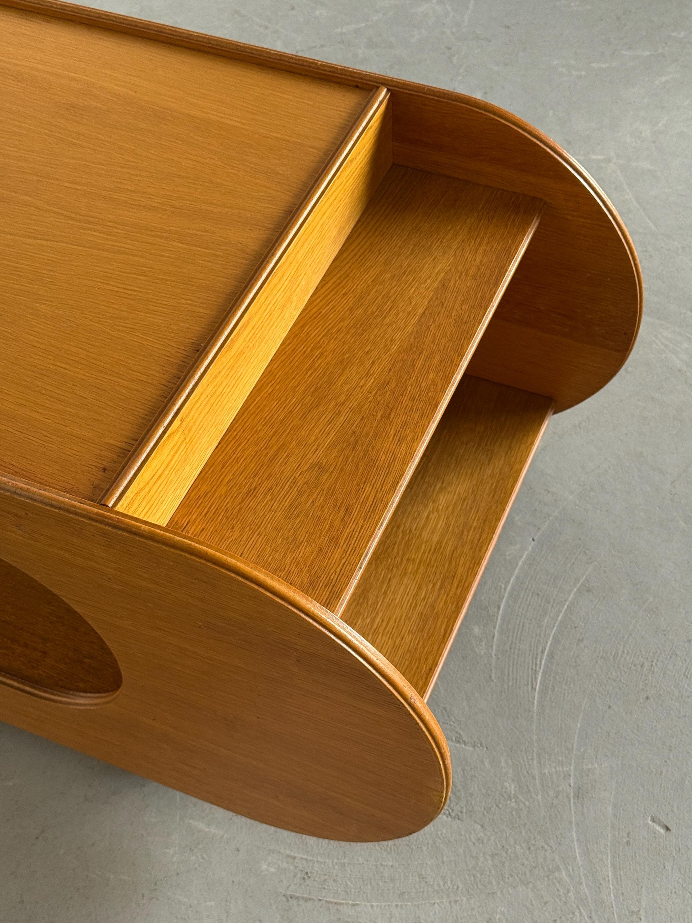 Modernist Veneered Coffee Table