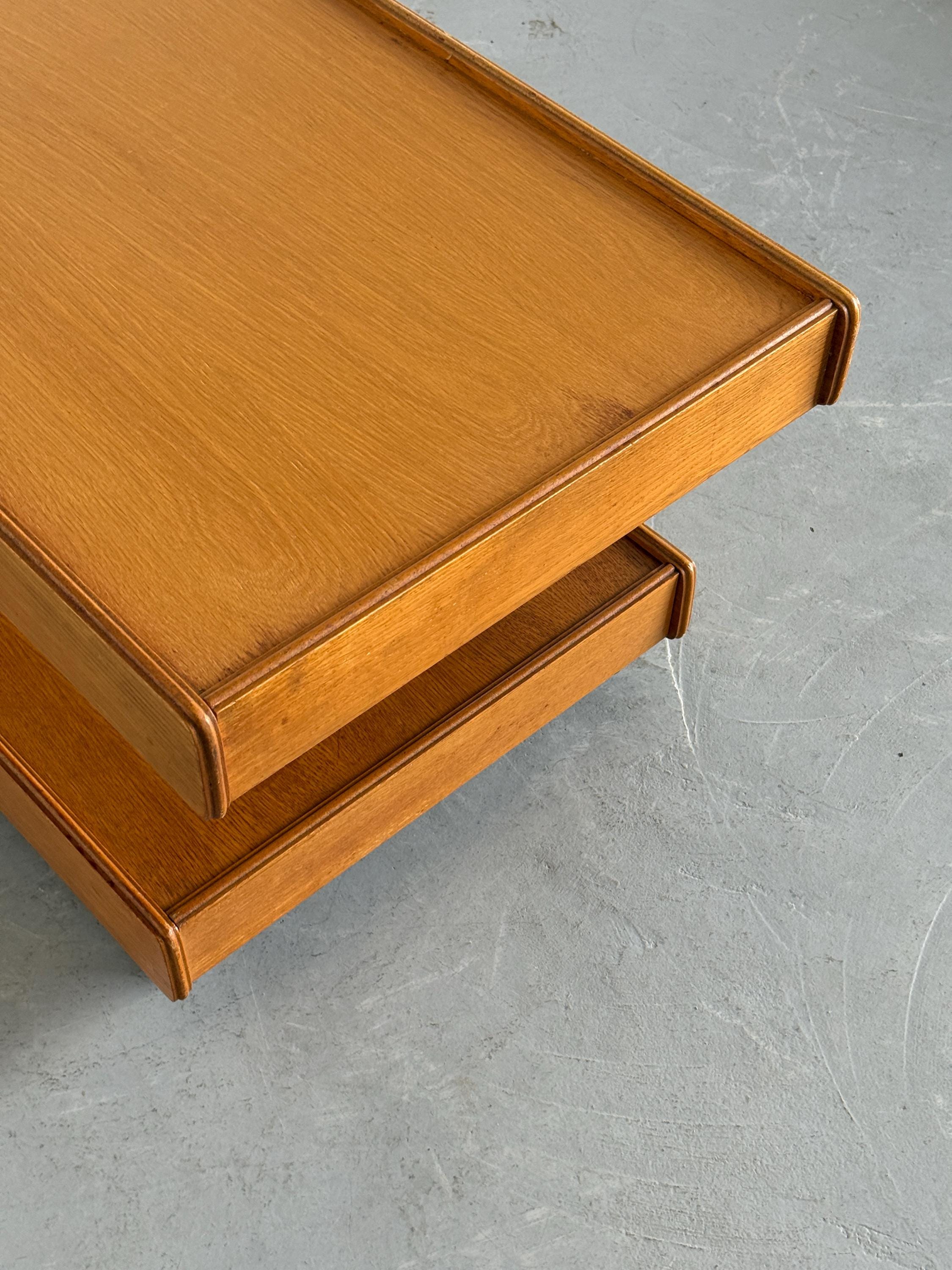 Modernist Veneered Coffee Table