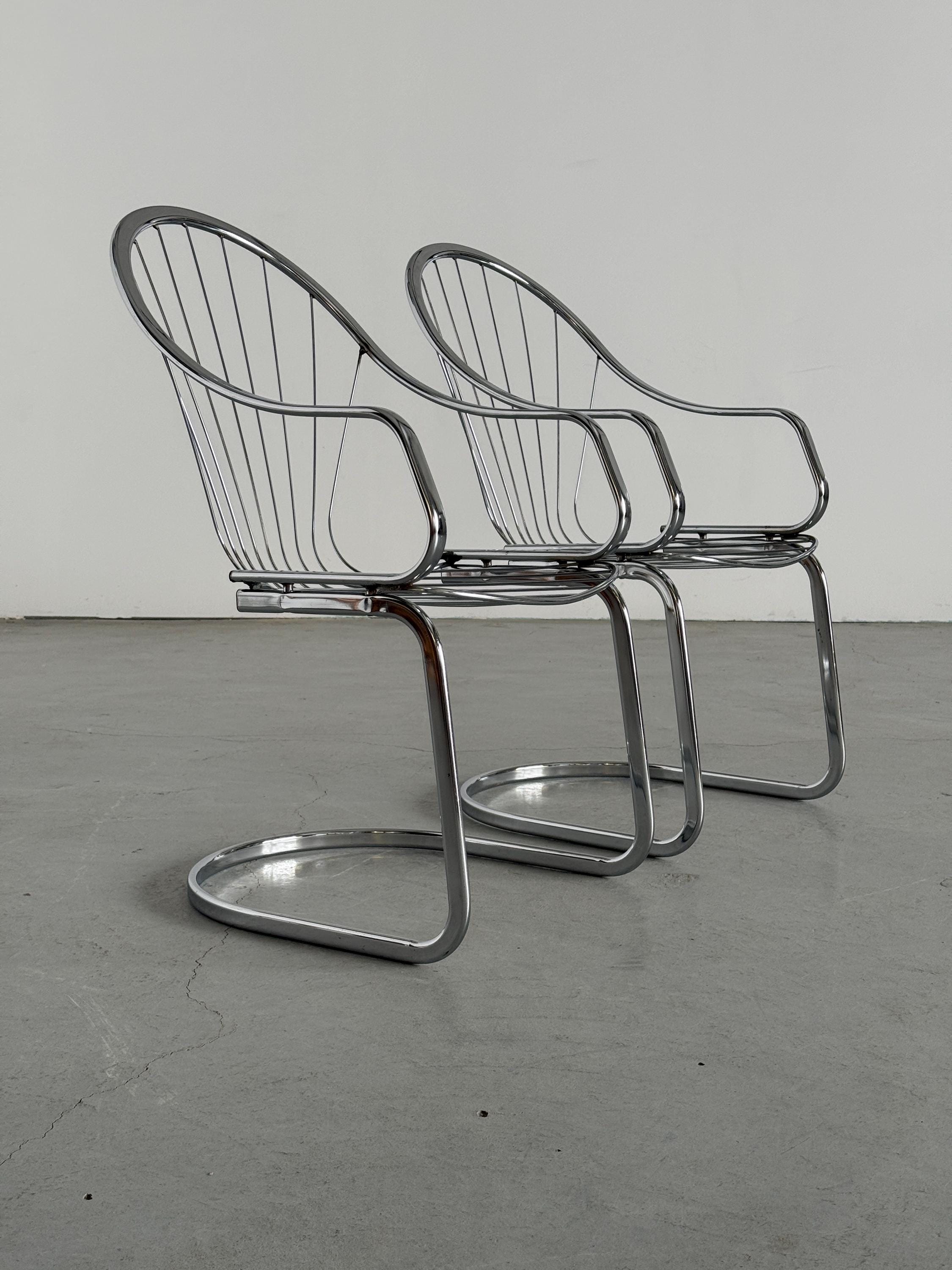 Armchairs Atrributed to Gastone Rinaldi for Rima