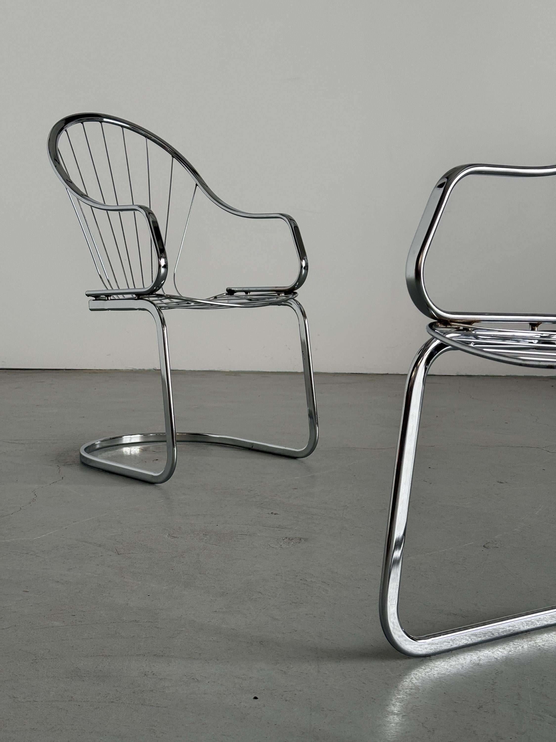 Armchairs Atrributed to Gastone Rinaldi for Rima