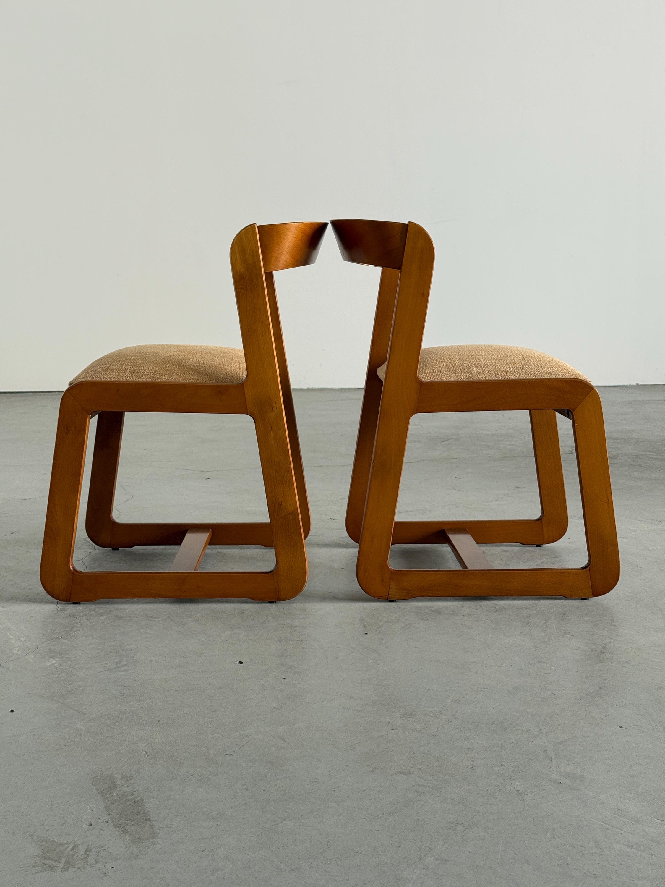 Dining Chairs Attributed to Willy Rizzo for Mario Sabot