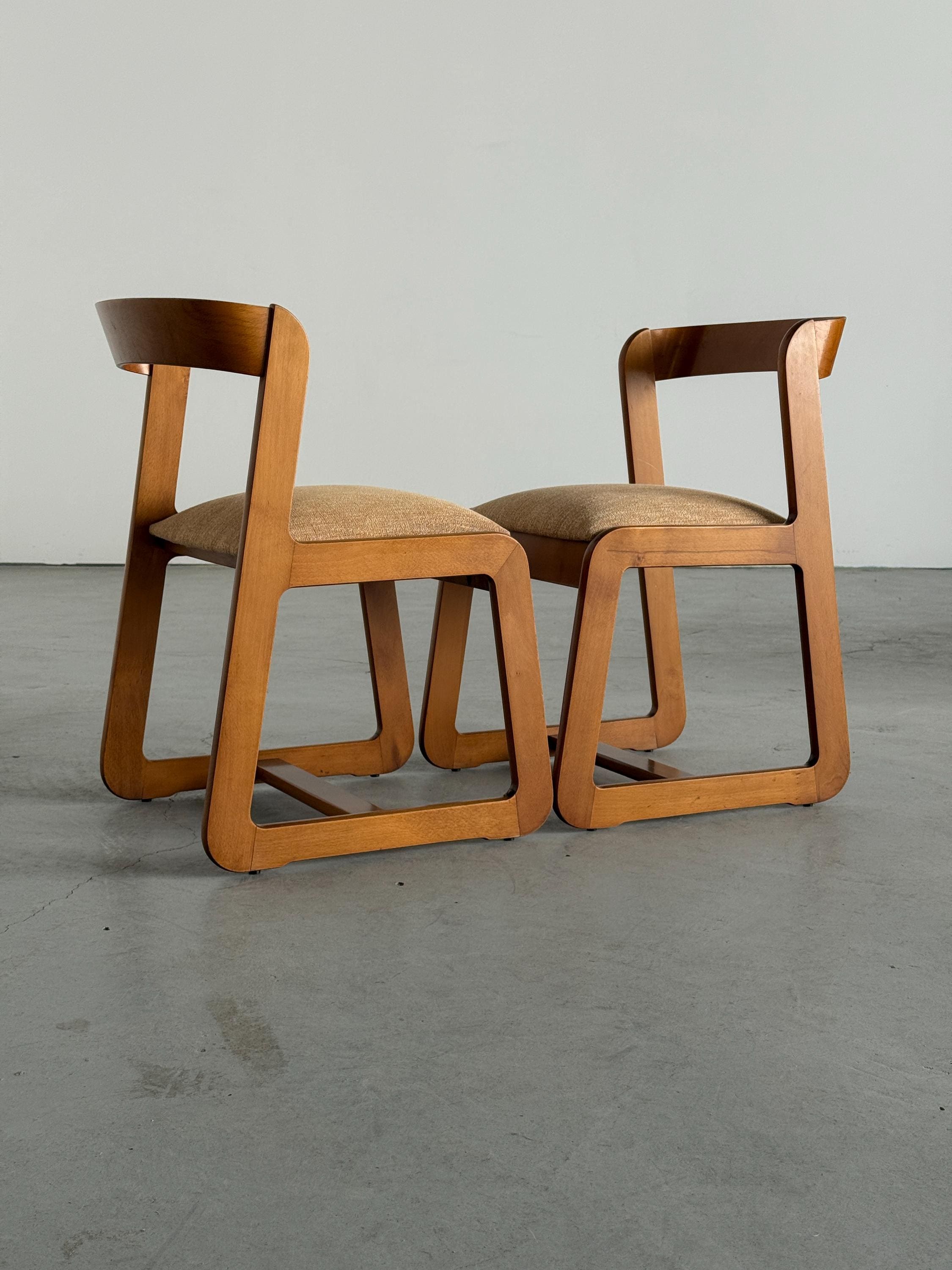 Dining Chairs Attributed to Willy Rizzo for Mario Sabot