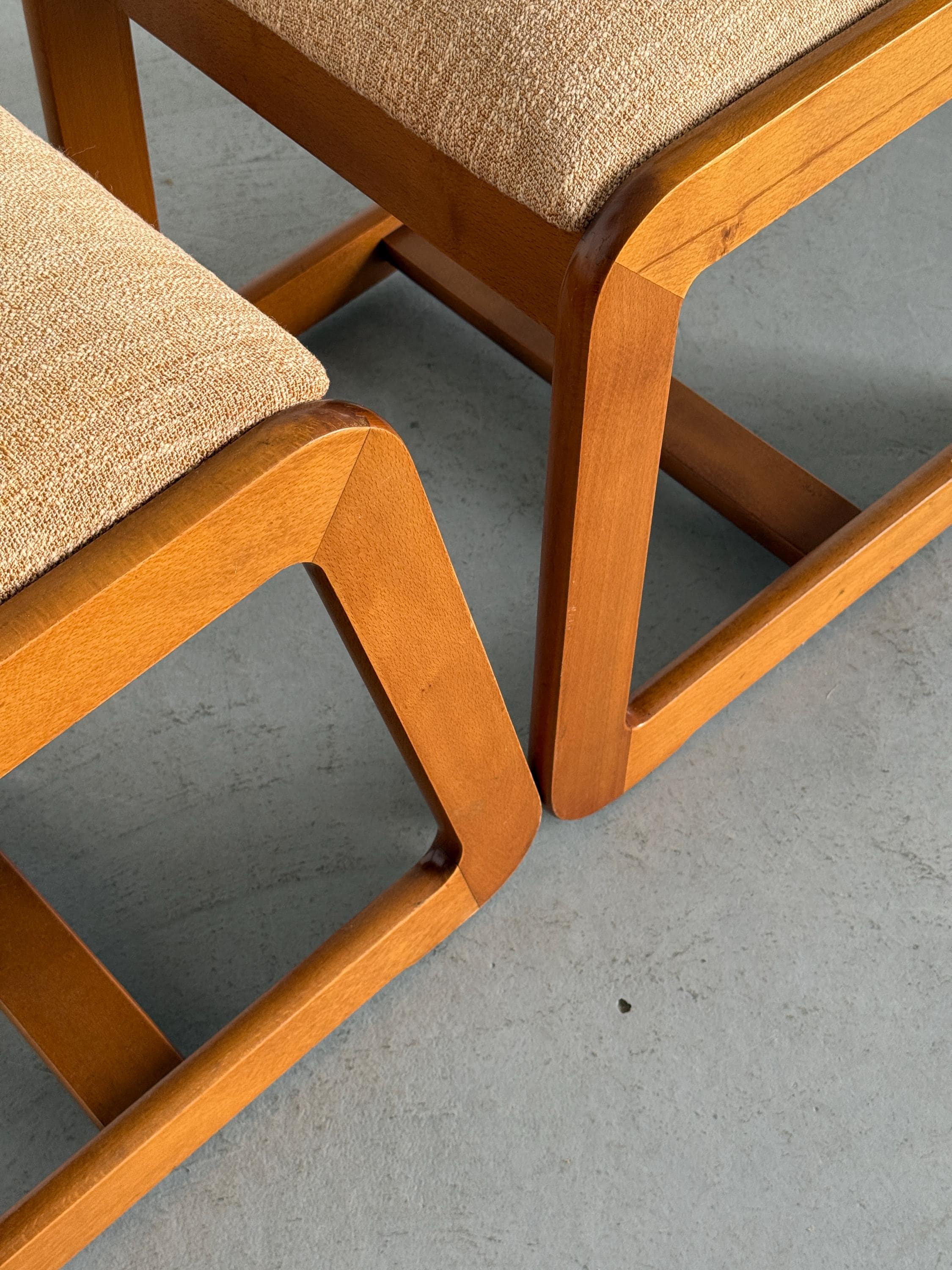Dining Chairs Attributed to Willy Rizzo for Mario Sabot