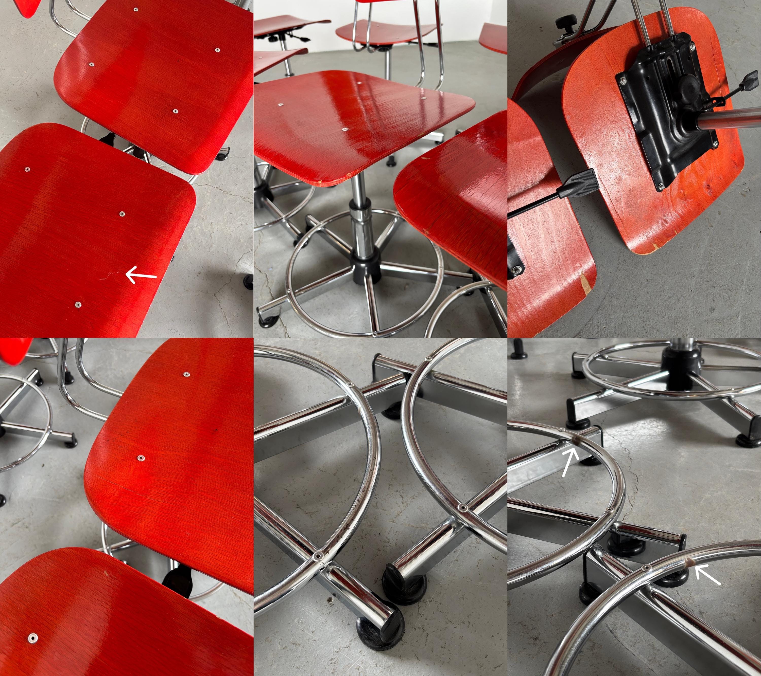 Industrial Drafting Chairs