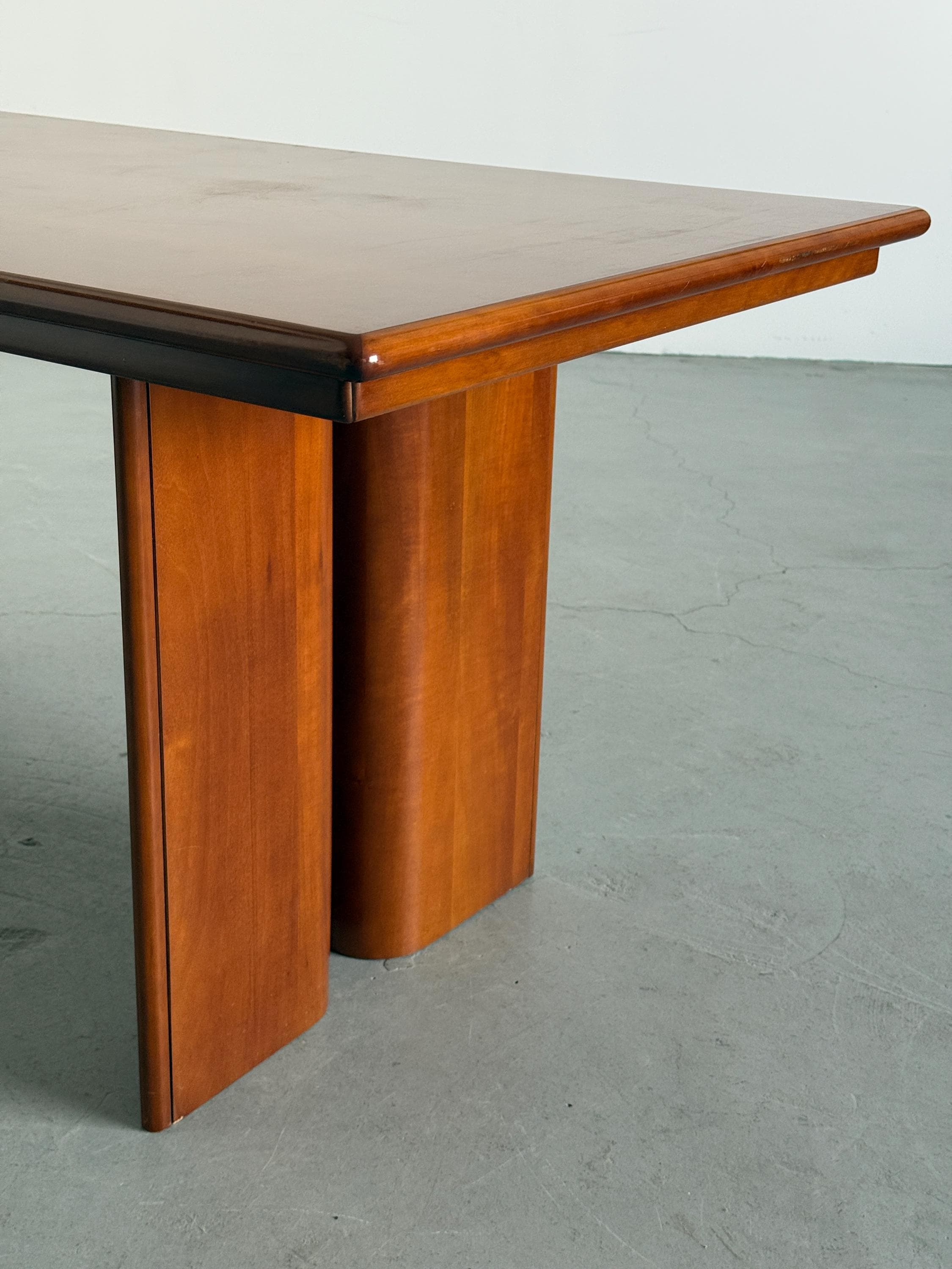 Dining Table with Double Pedestal Base