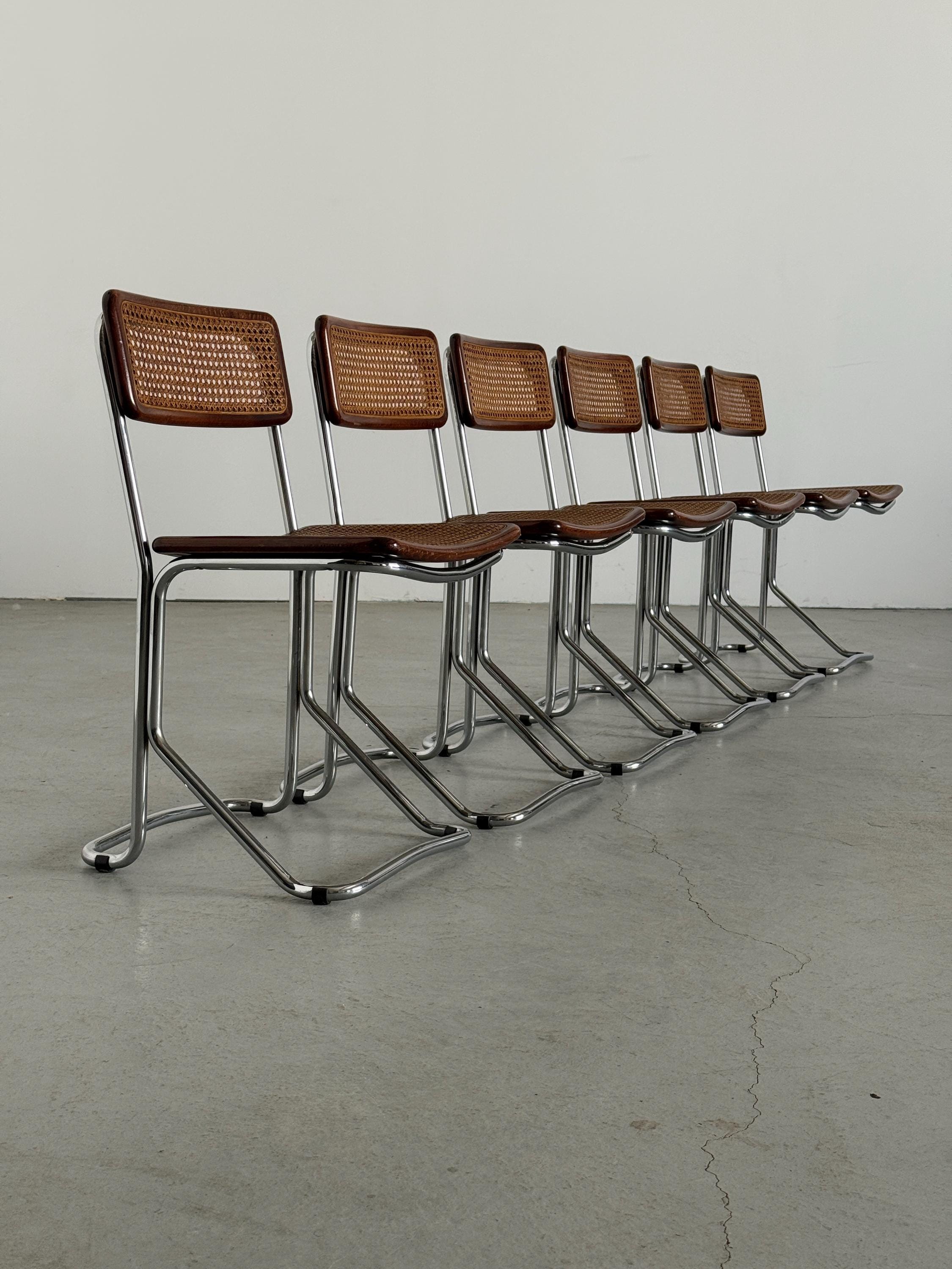 Dining Chairs Attributed to Arflex