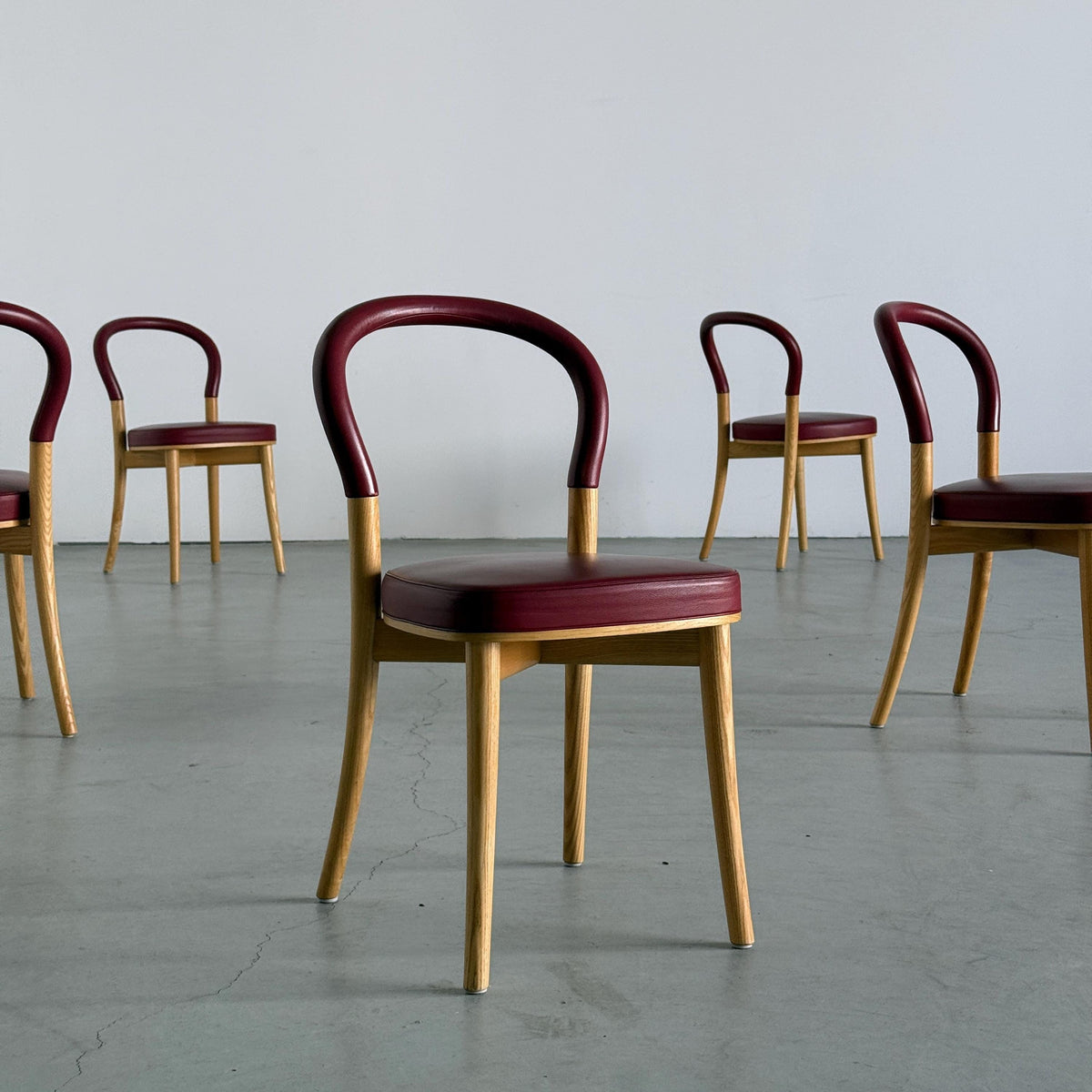 ‘501 Göteborg’ Dining Chairs by Erik Gunnar Asplund for Cassina