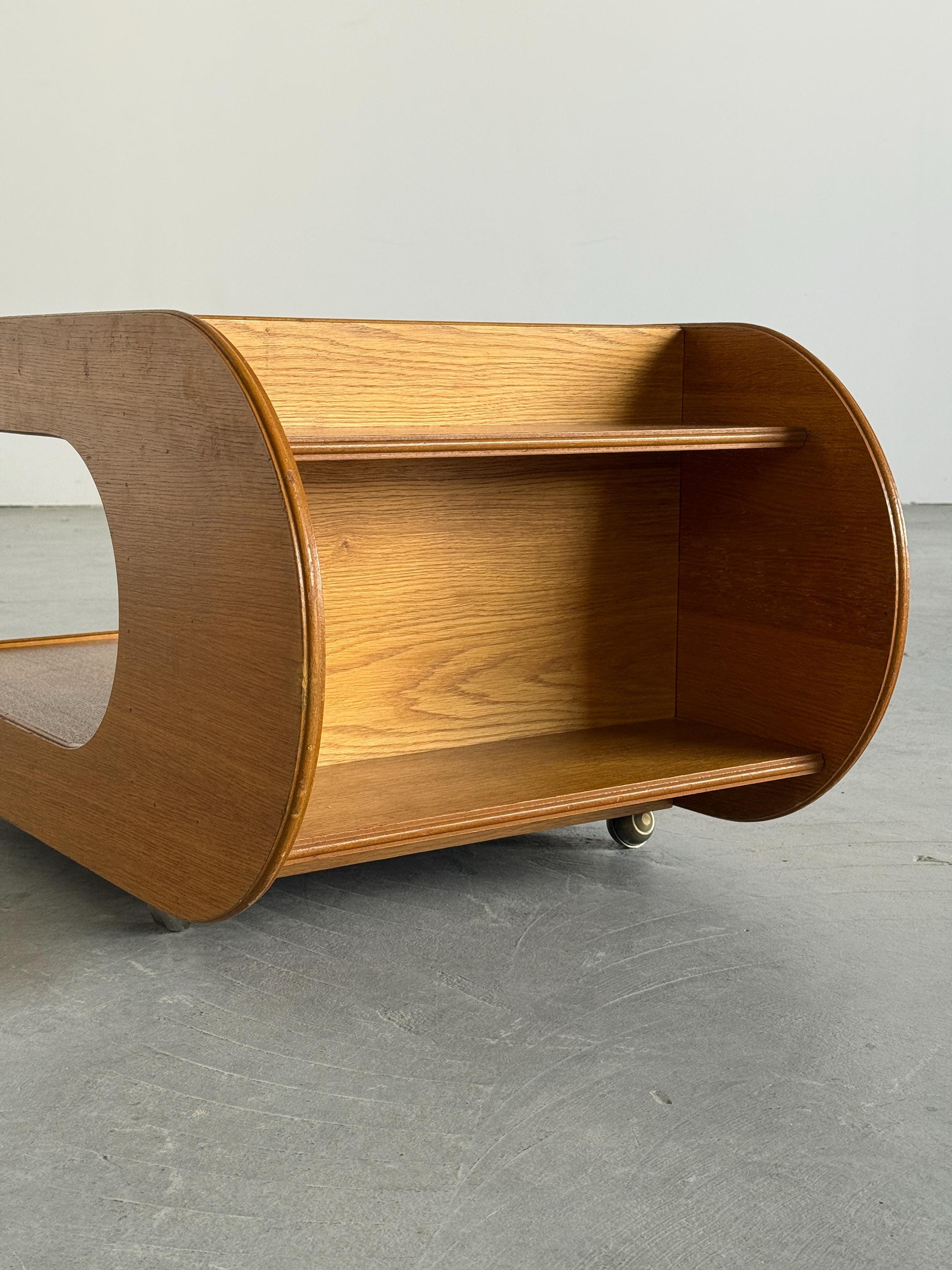 Modernist Veneered Coffee Table