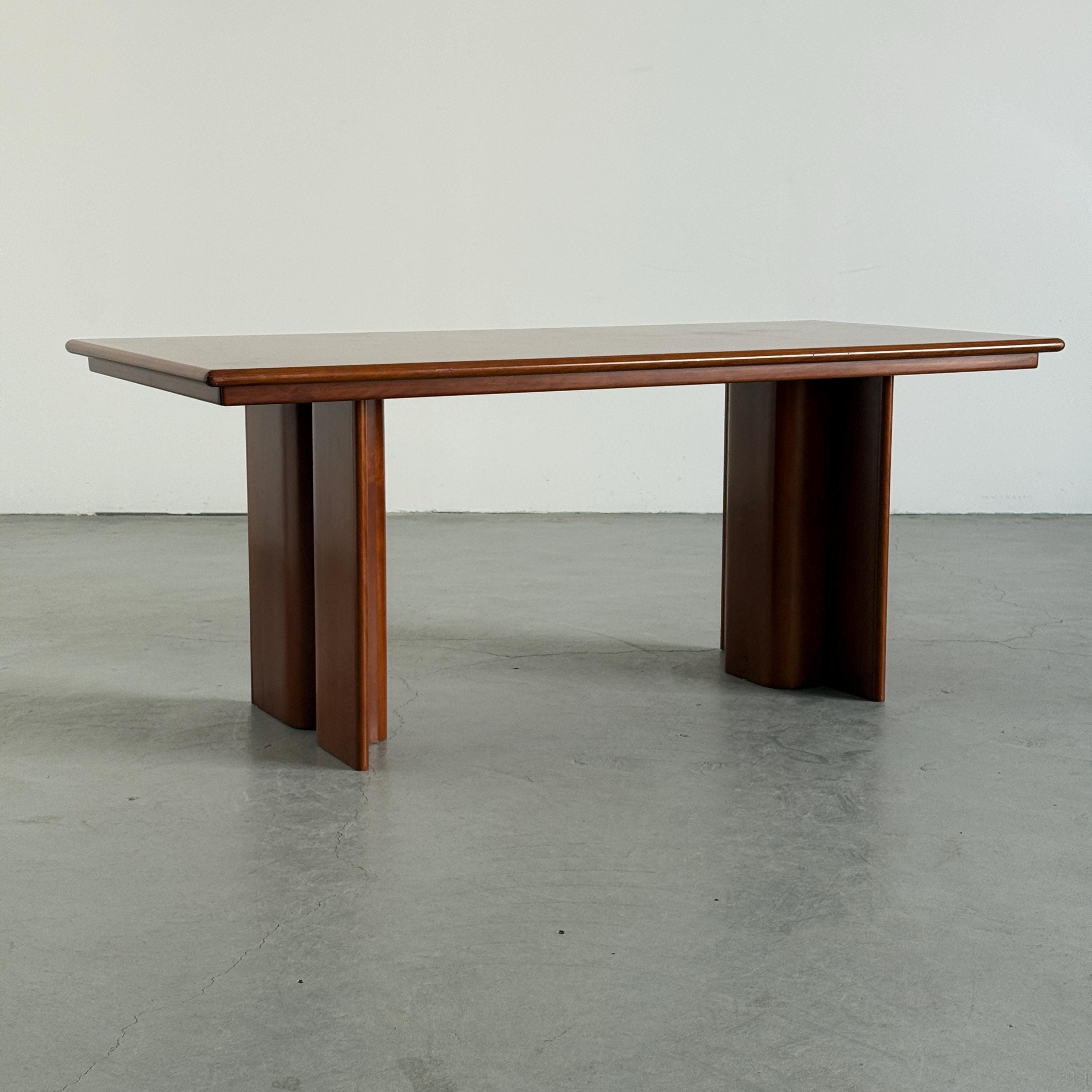 Dining Table with Double Pedestal Base