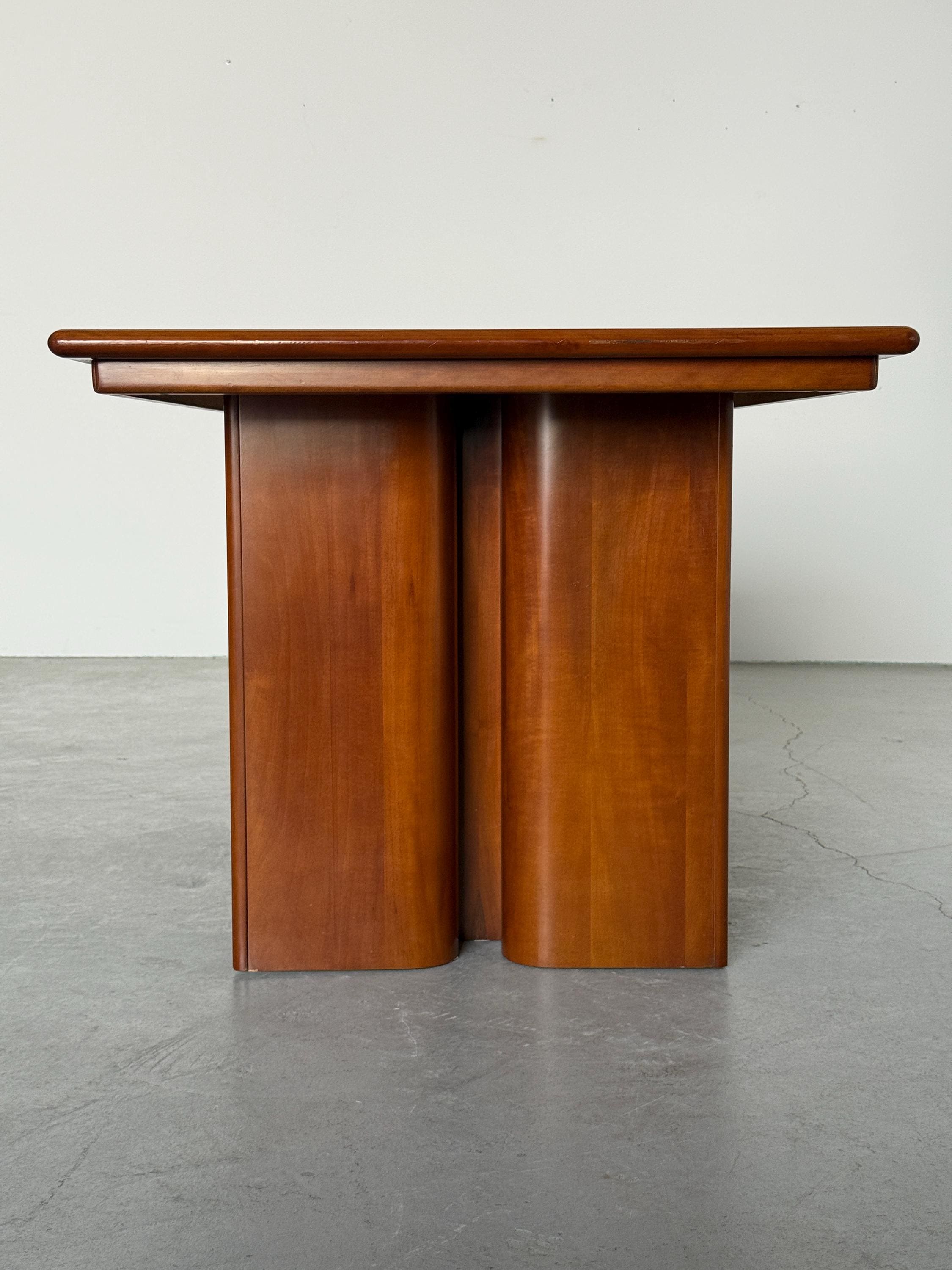 Dining Table with Double Pedestal Base
