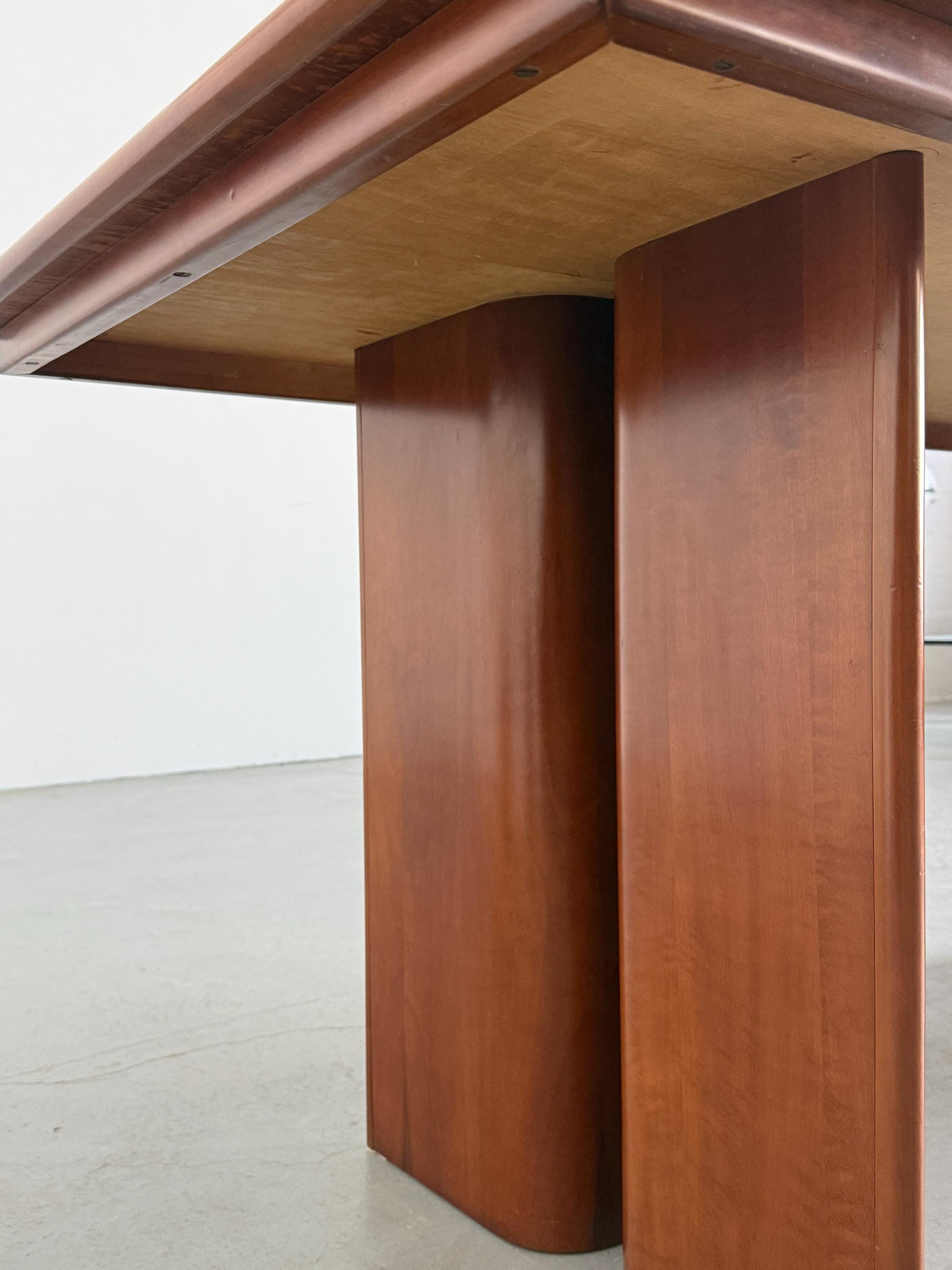 Dining Table with Double Pedestal Base