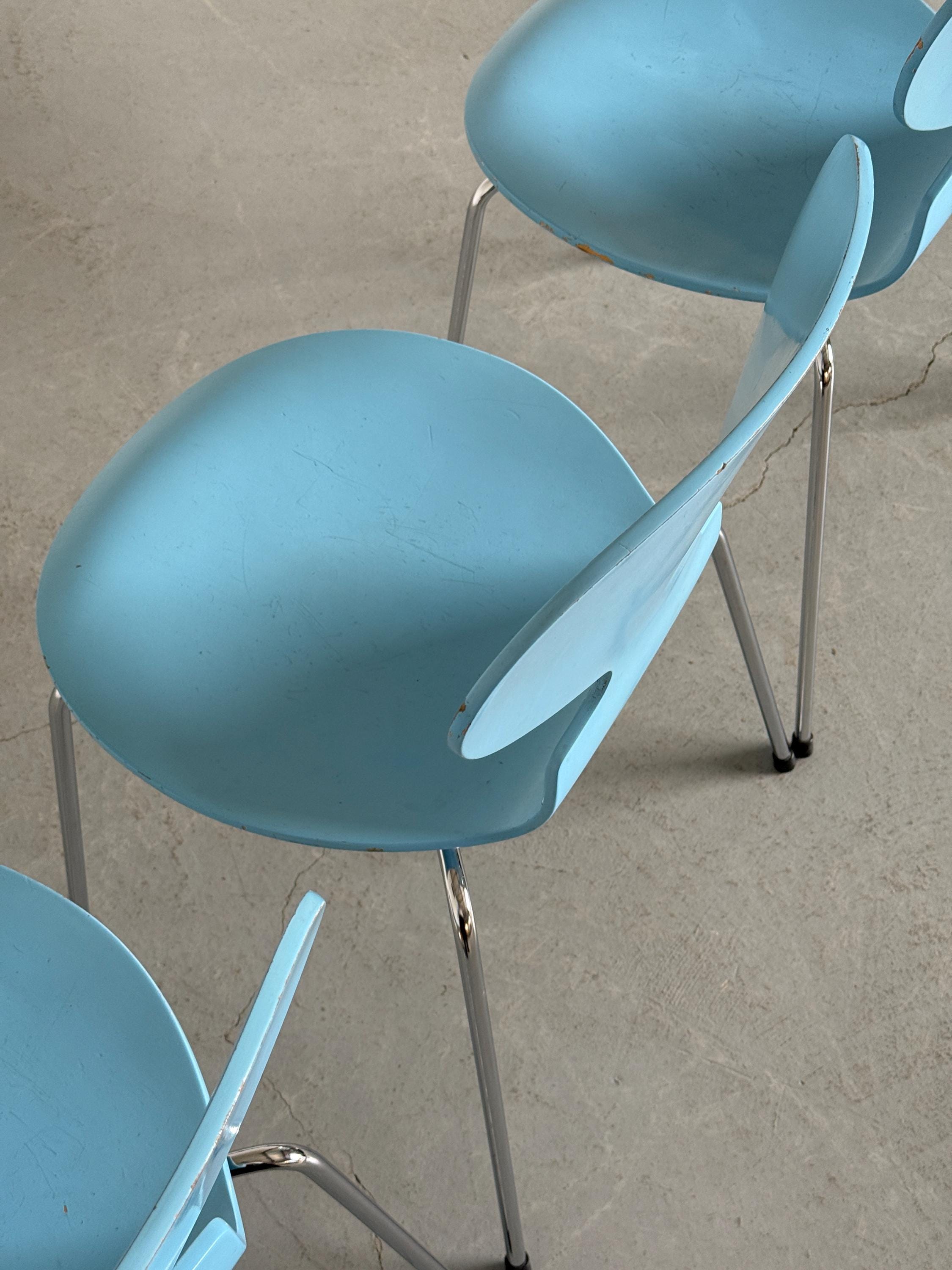 ‘Ant’ Chairs by Arne Jacobsen for Fritz Hansen