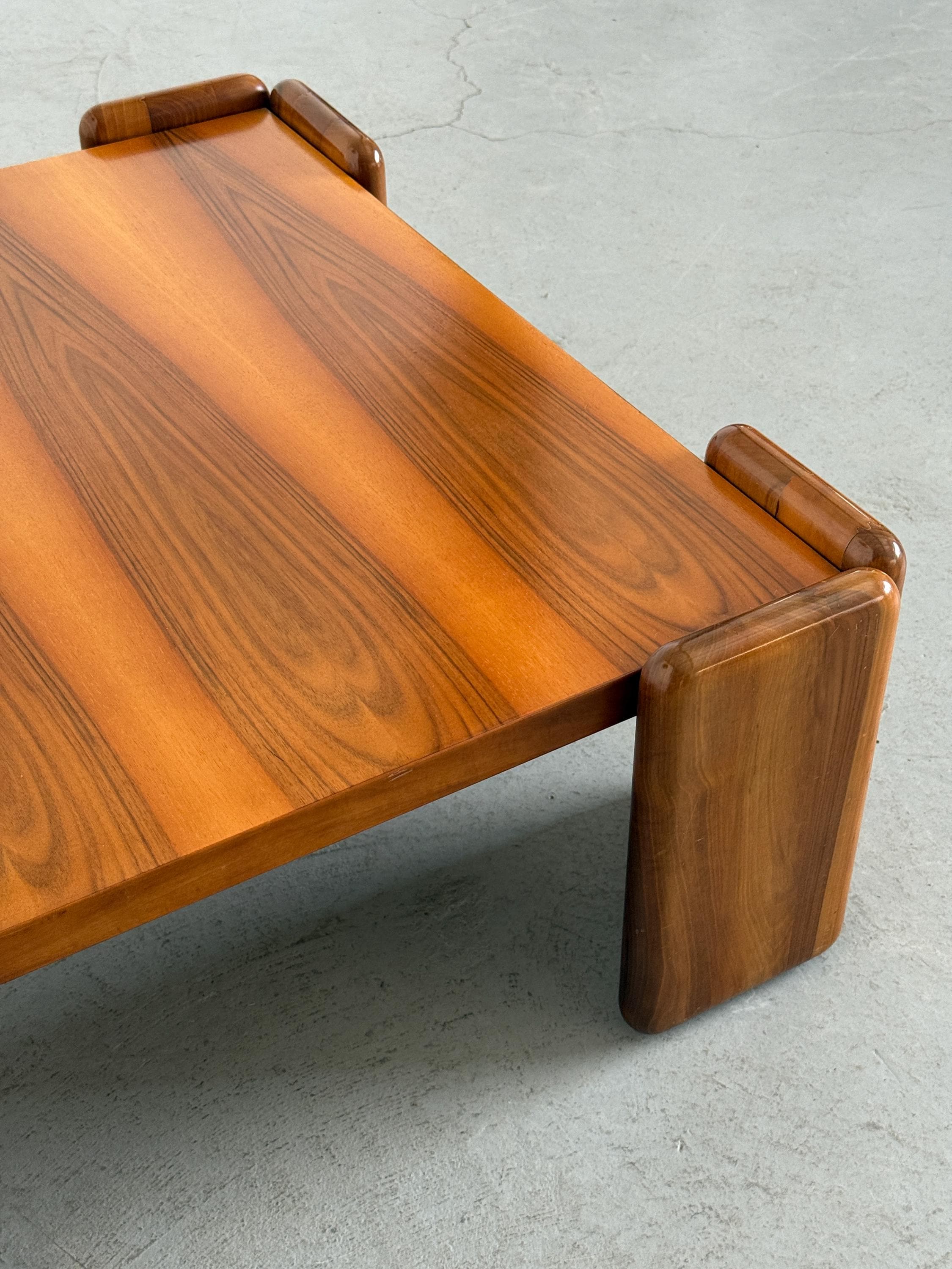 ‘Sapporo’ Walnut Coffee Table by Mario Marenco for Mobilgirgi