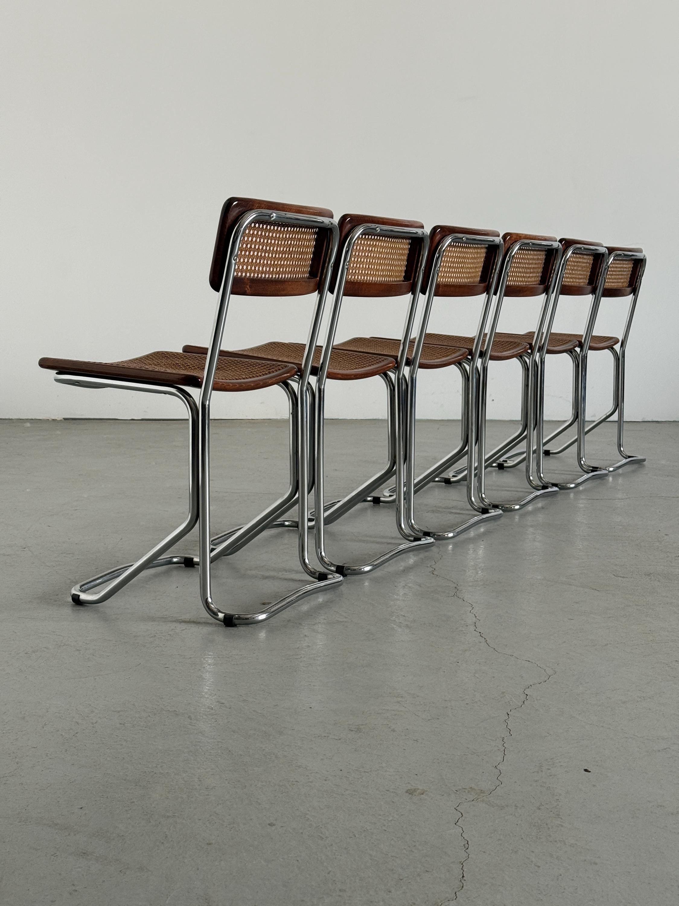 Dining Chairs Attributed to Arflex