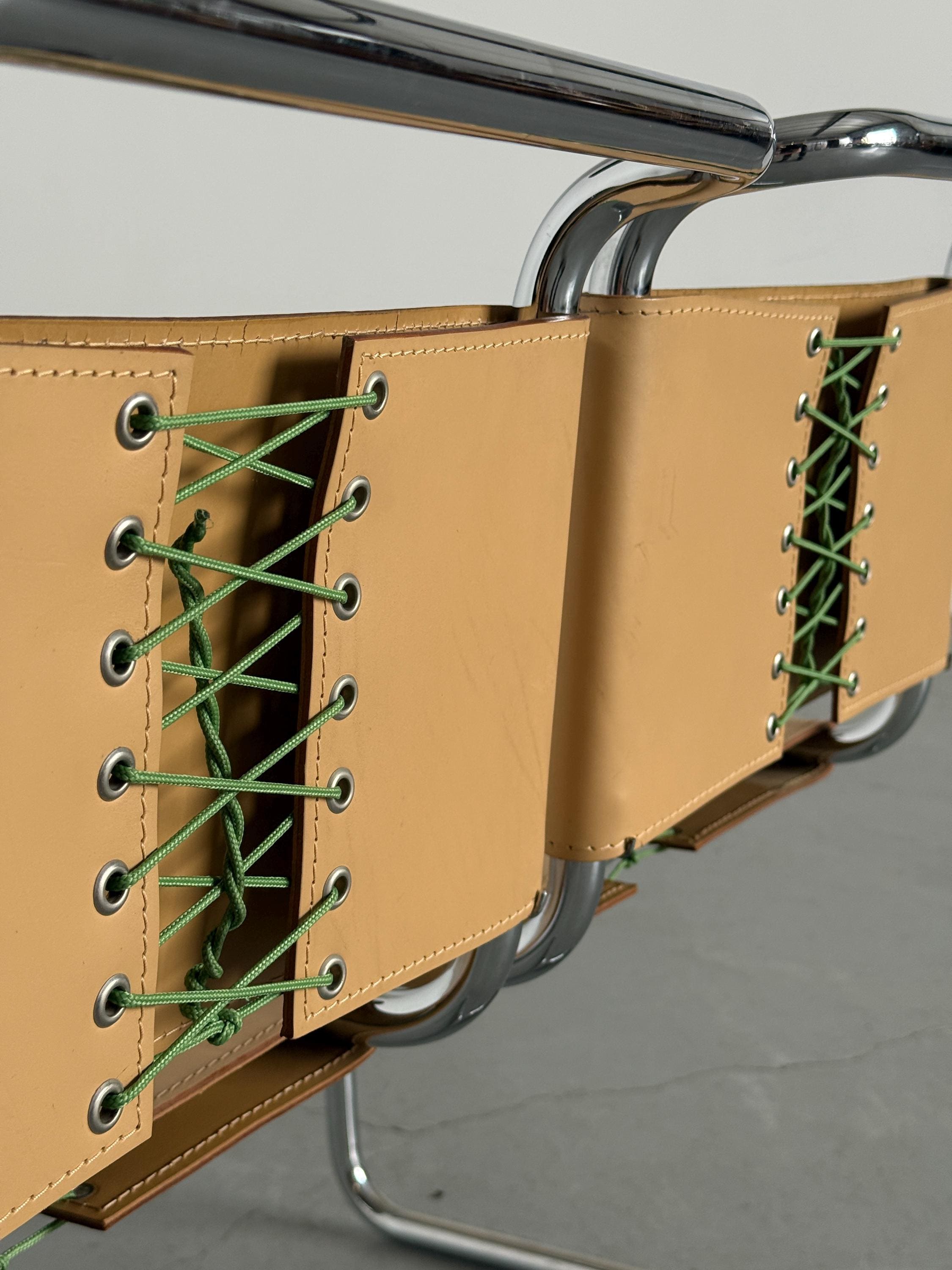 Mart Stam Style Cantilever Dining Chairs by Fasem