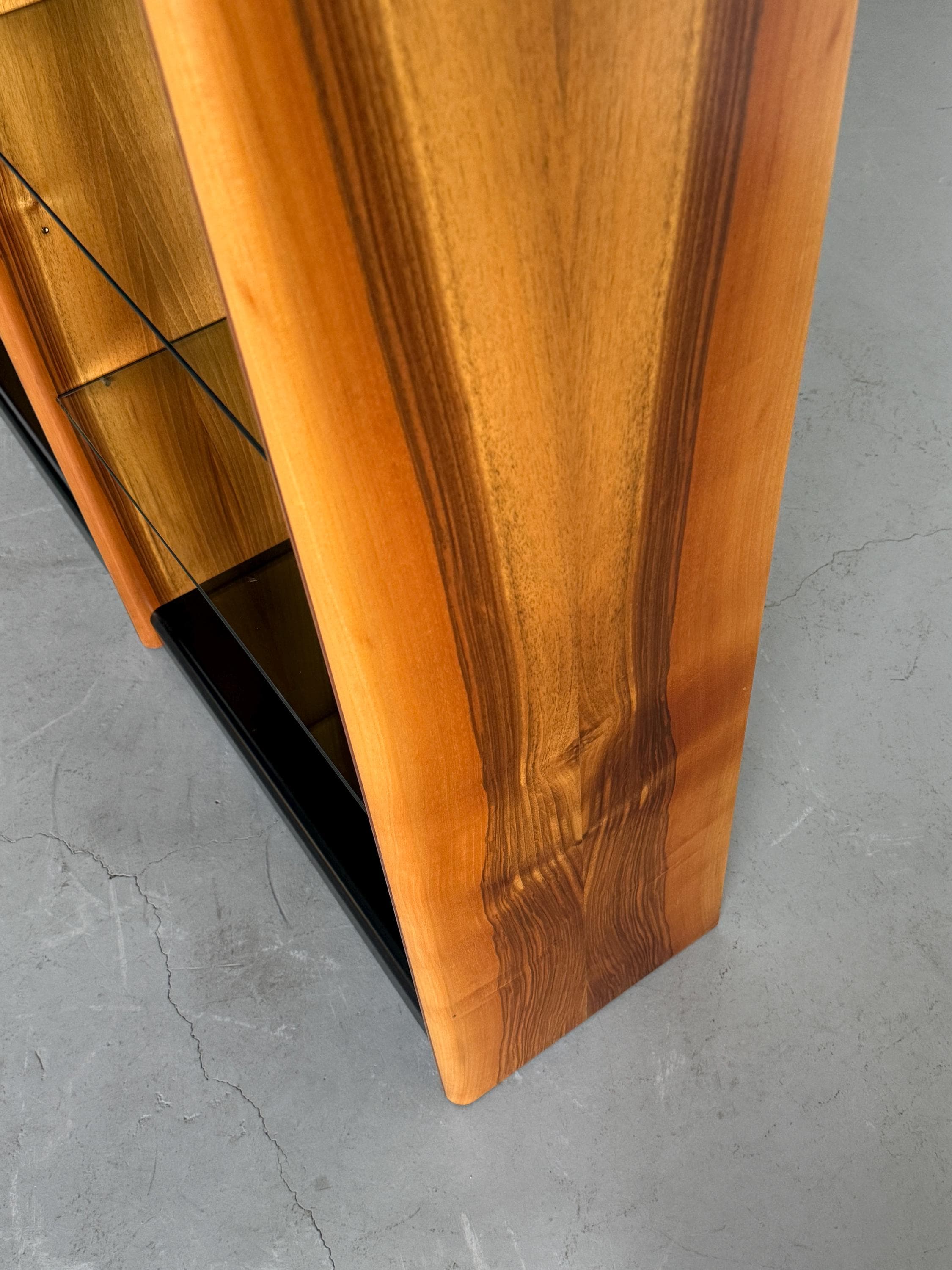 Triple Open Bookcase in the Style of Afra & Tobia Scarpa