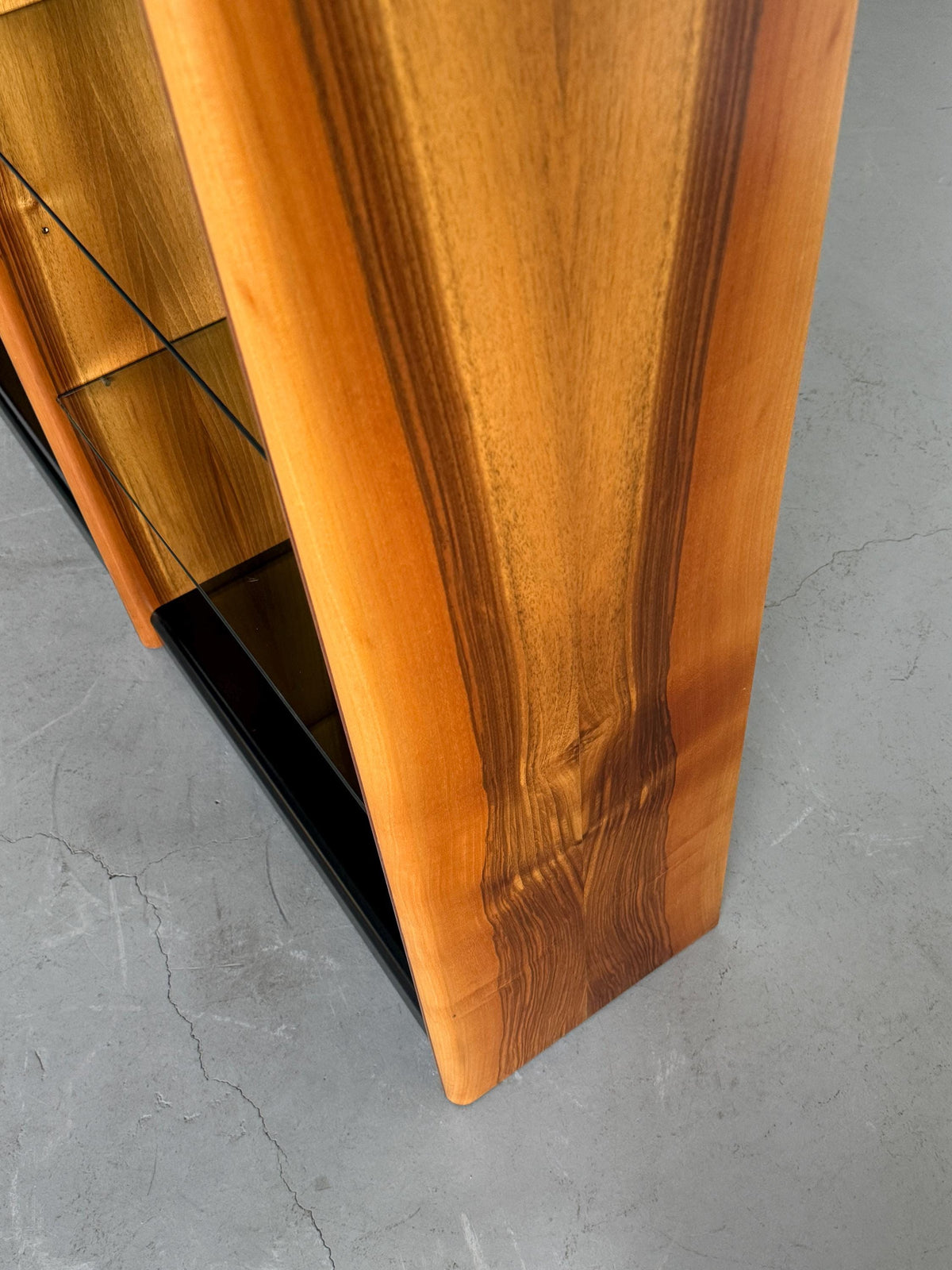 Triple Open Bookcase in the Style of Afra & Tobia Scarpa