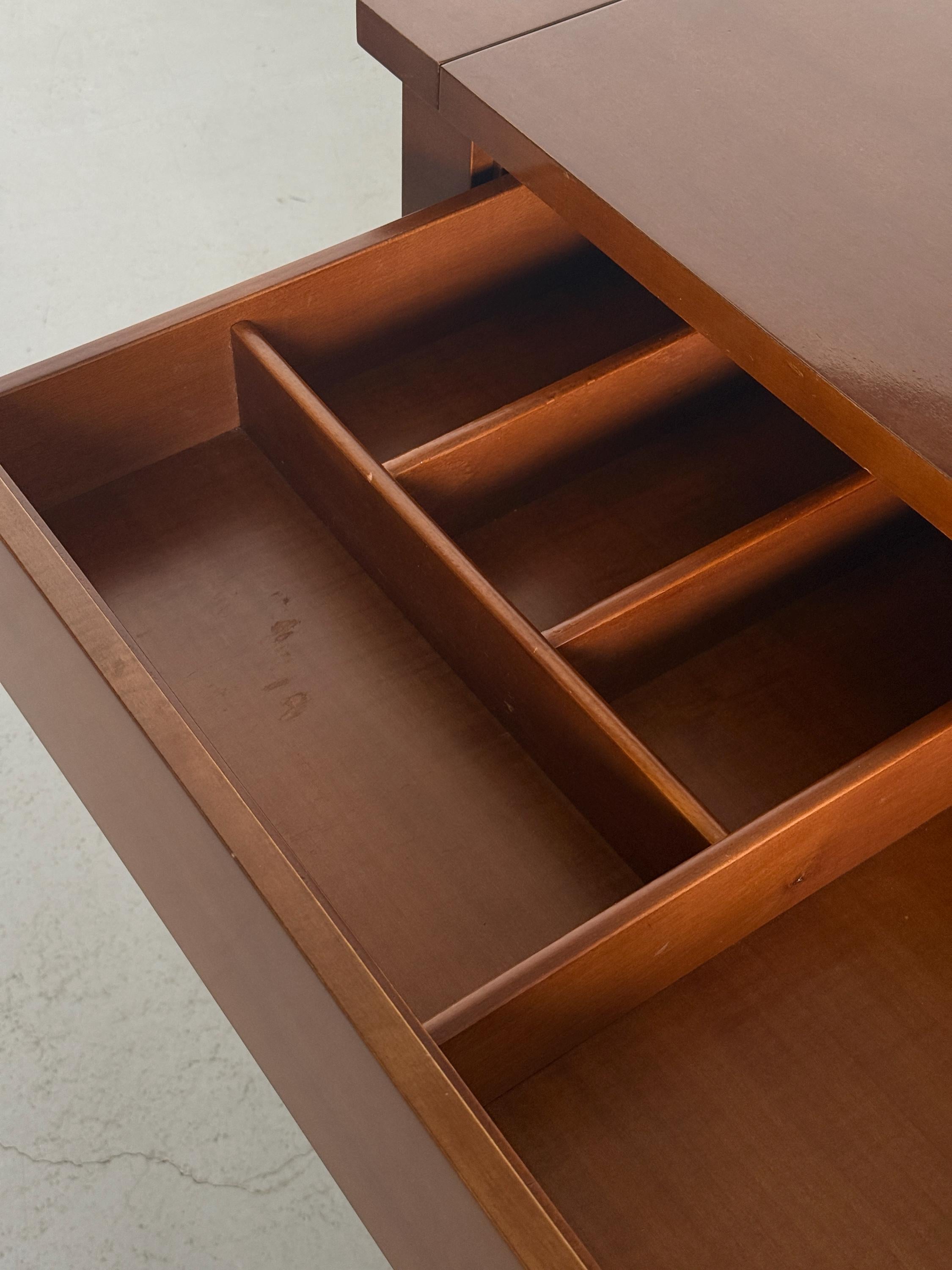 Walnut Sideboard by Silvio Coppola for Bernini