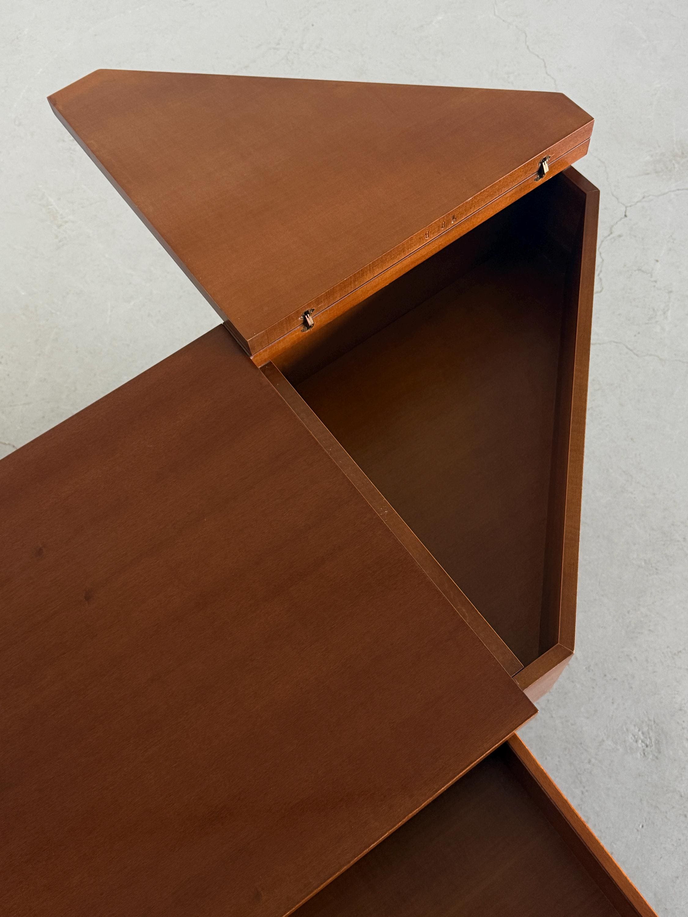 Walnut Sideboard by Silvio Coppola for Bernini