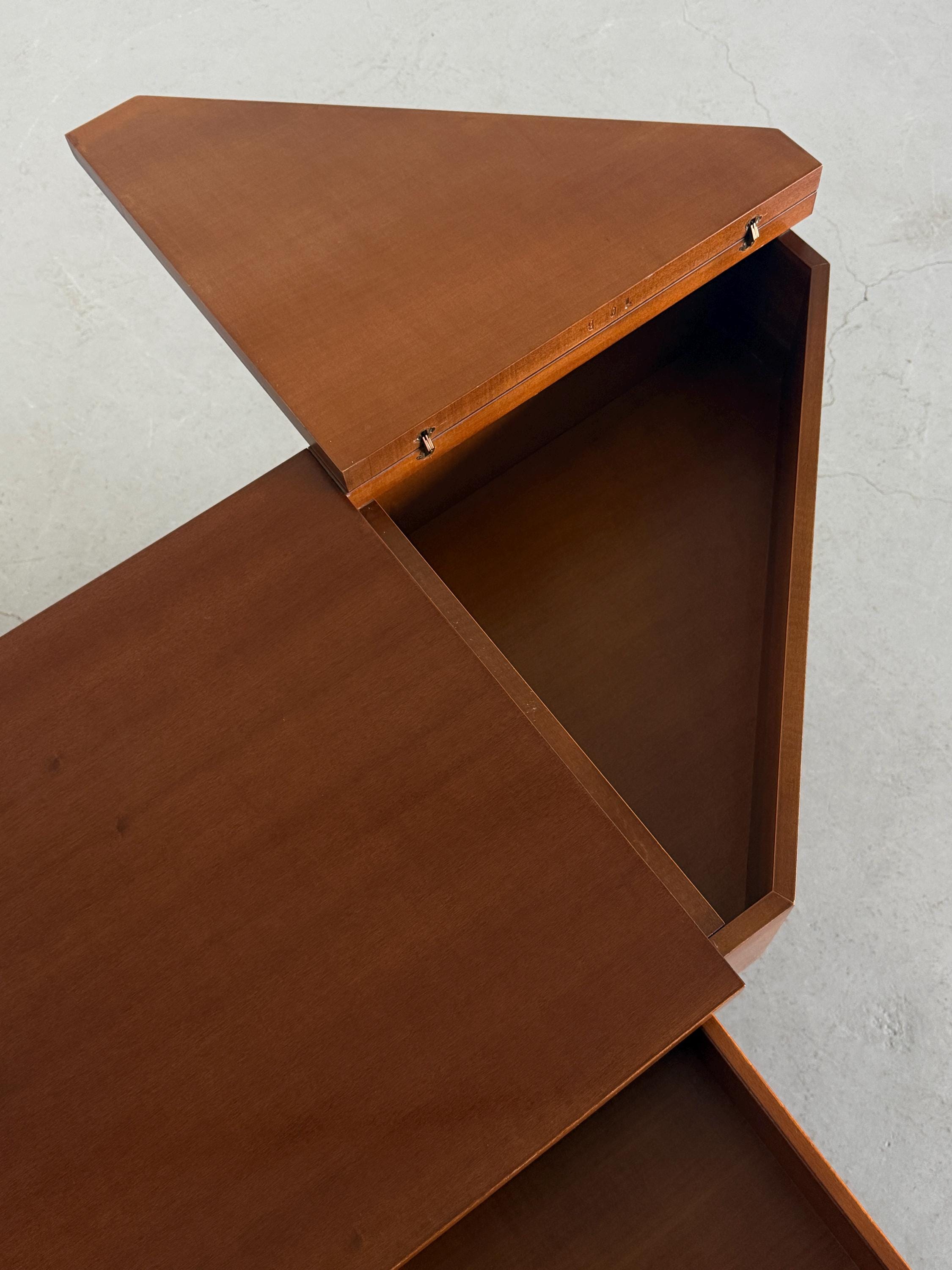 Walnut Sideboard by Silvio Coppola for Bernini
