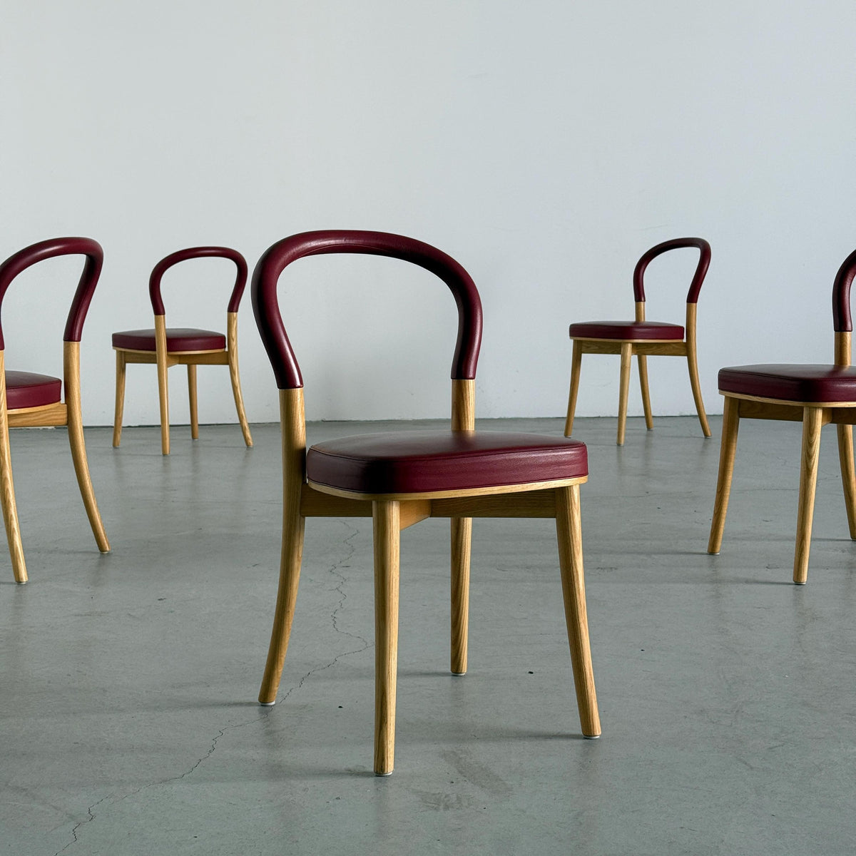 ‘501 Göteborg’ Dining Chairs by Erik Gunnar Asplund for Cassina
