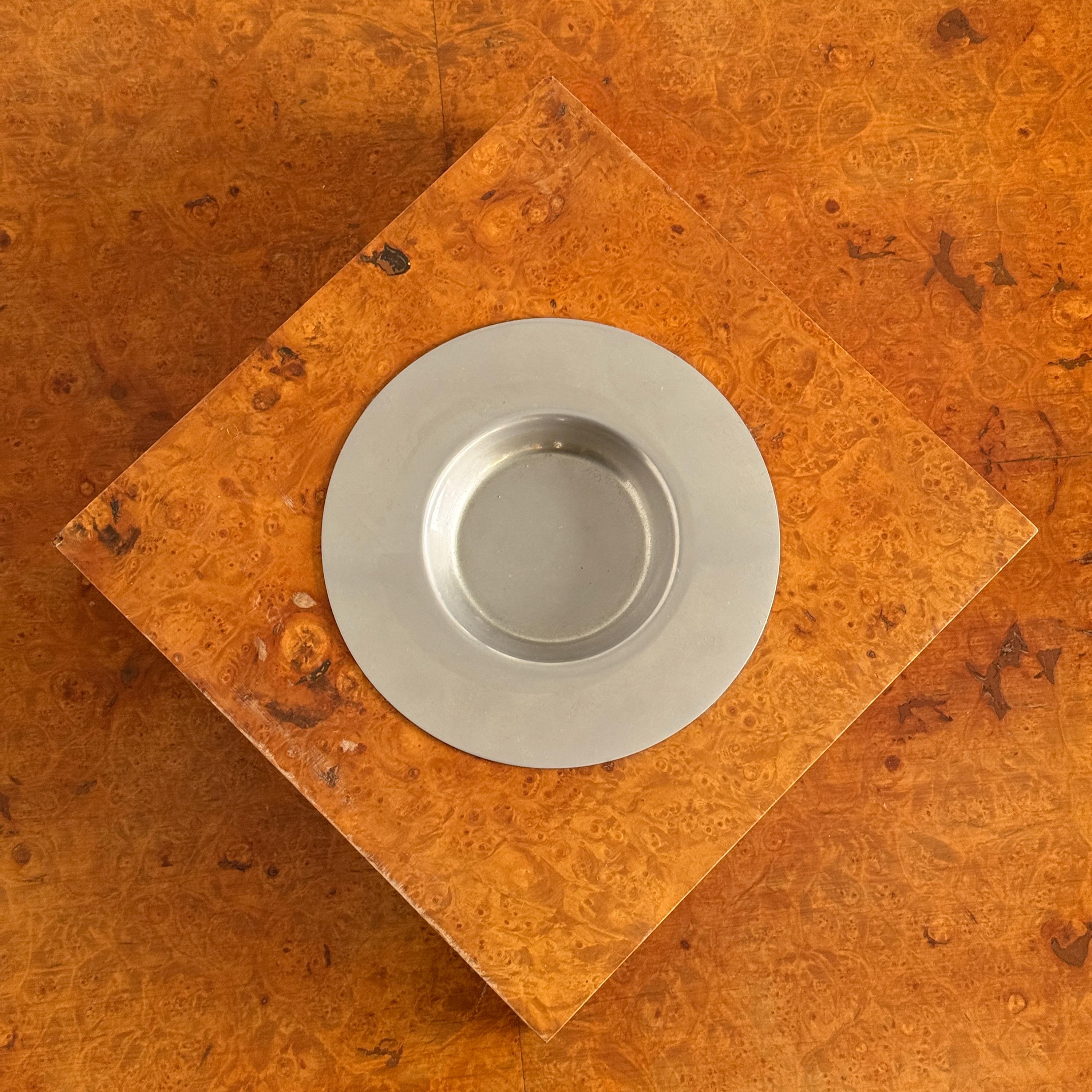 Large Burl Wood Ashtray