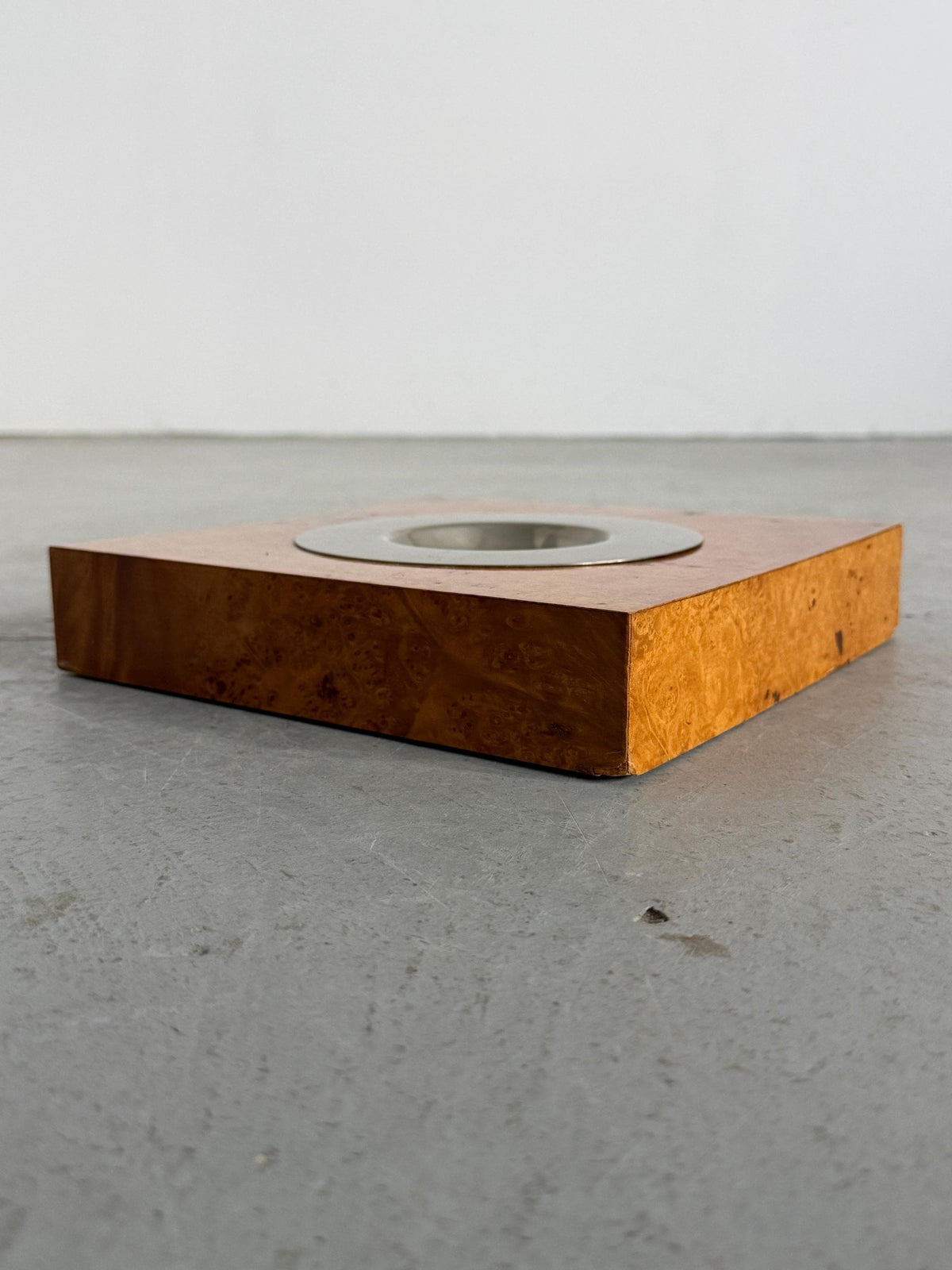 Large Burl Wood Ashtray