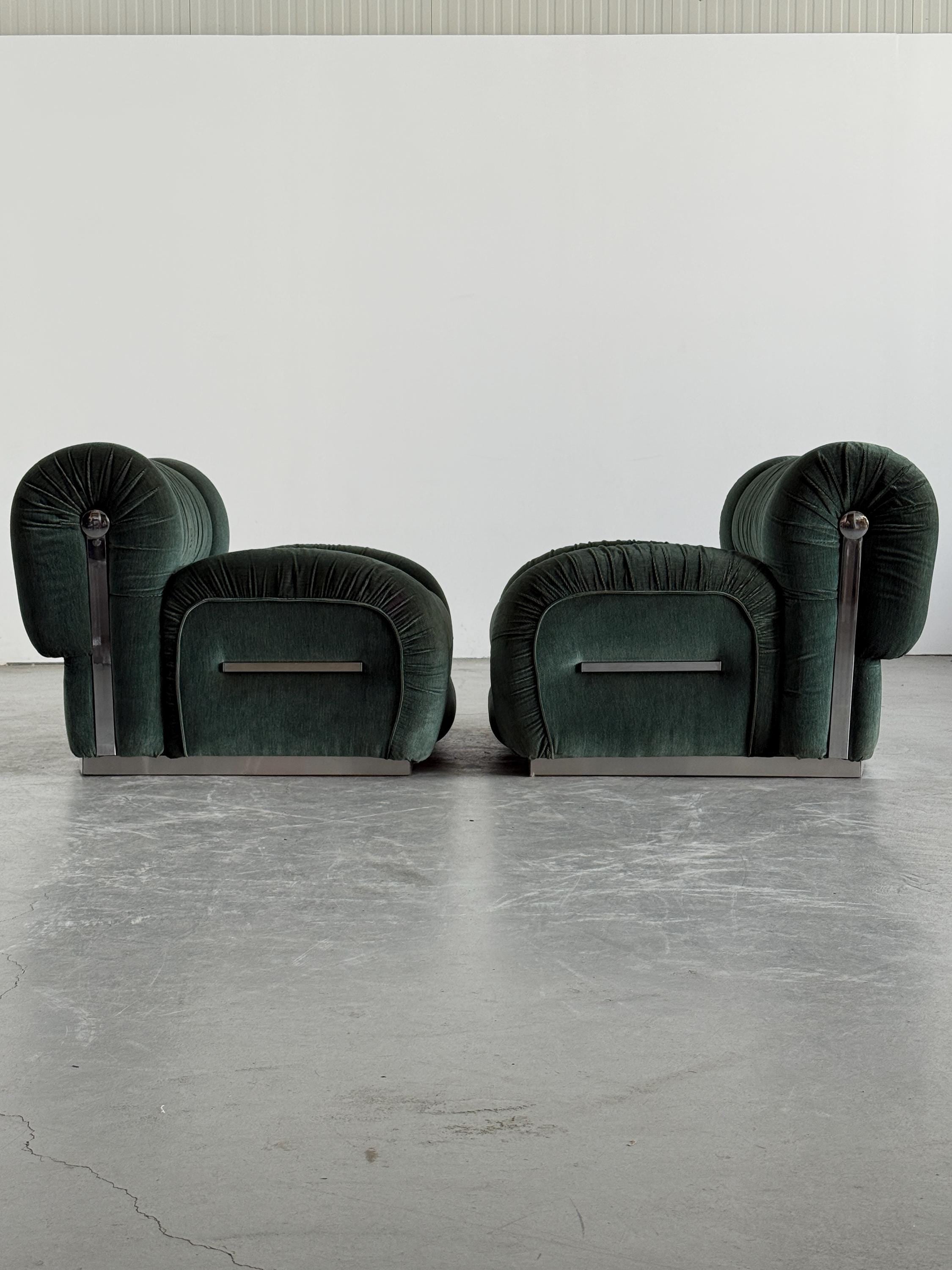Space Age Sculptural Cloud Lounge Chairs