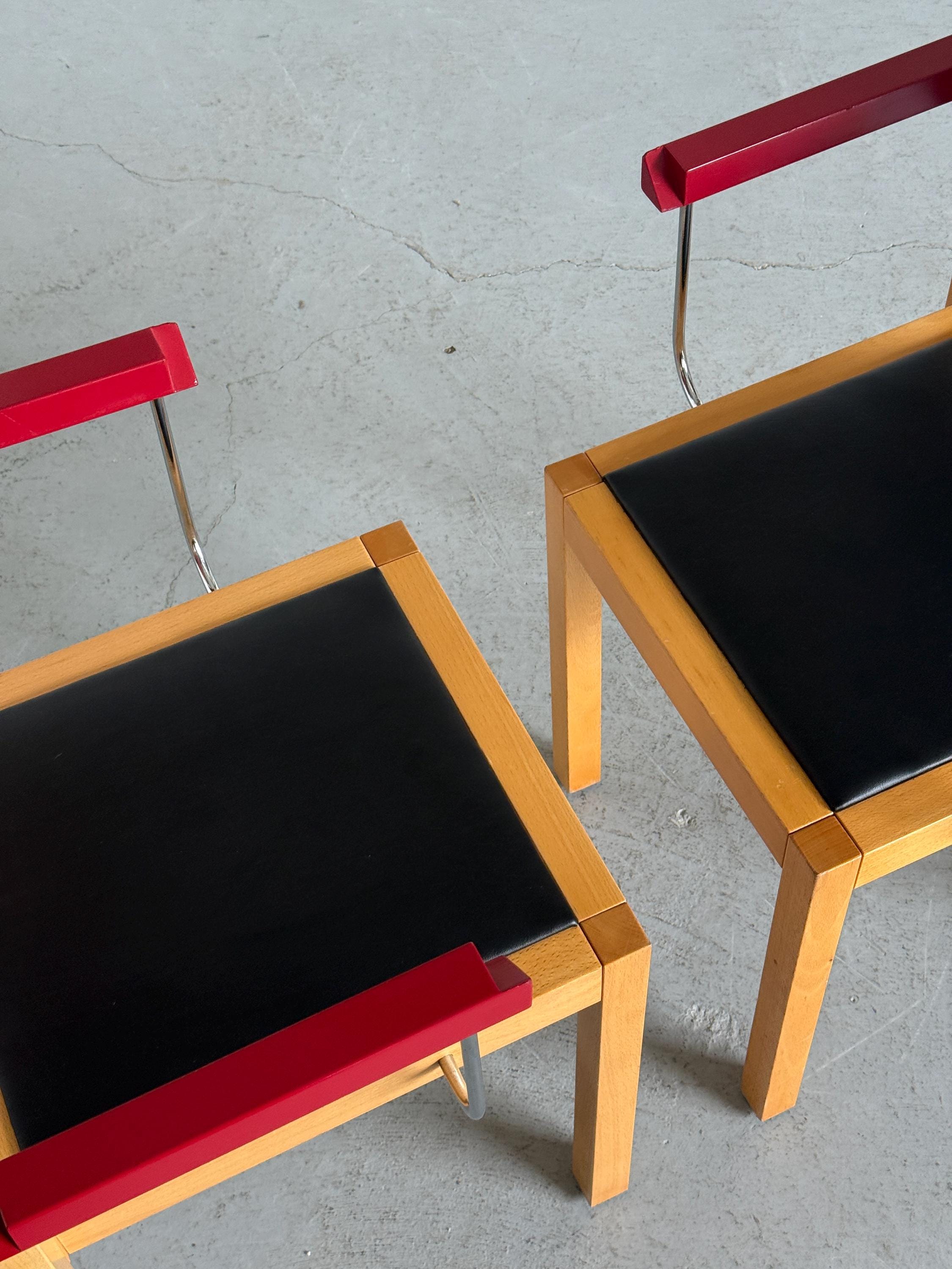Thonet Postmodern Armchairs