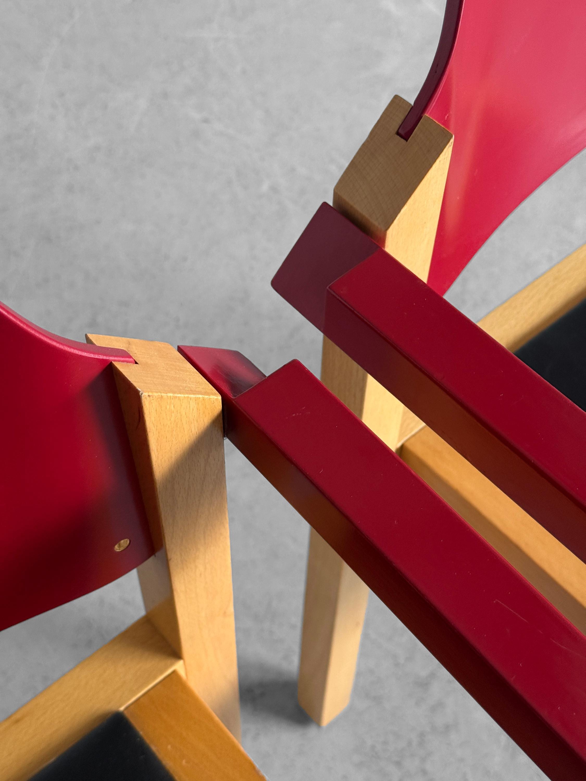 Thonet Postmodern Armchairs