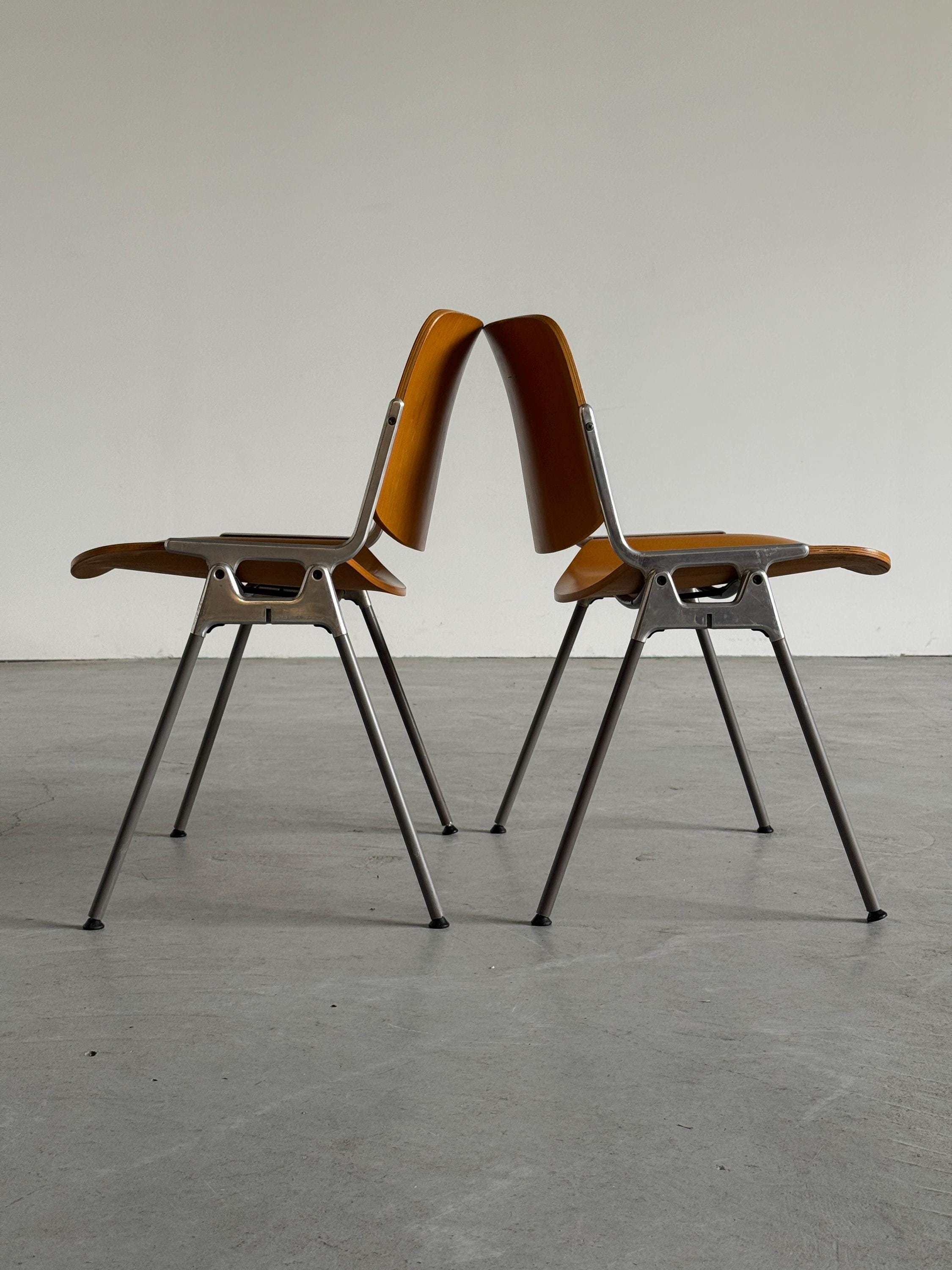 'DSC 106' Chairs by Giancarlo Piretti for Anonima Castelli