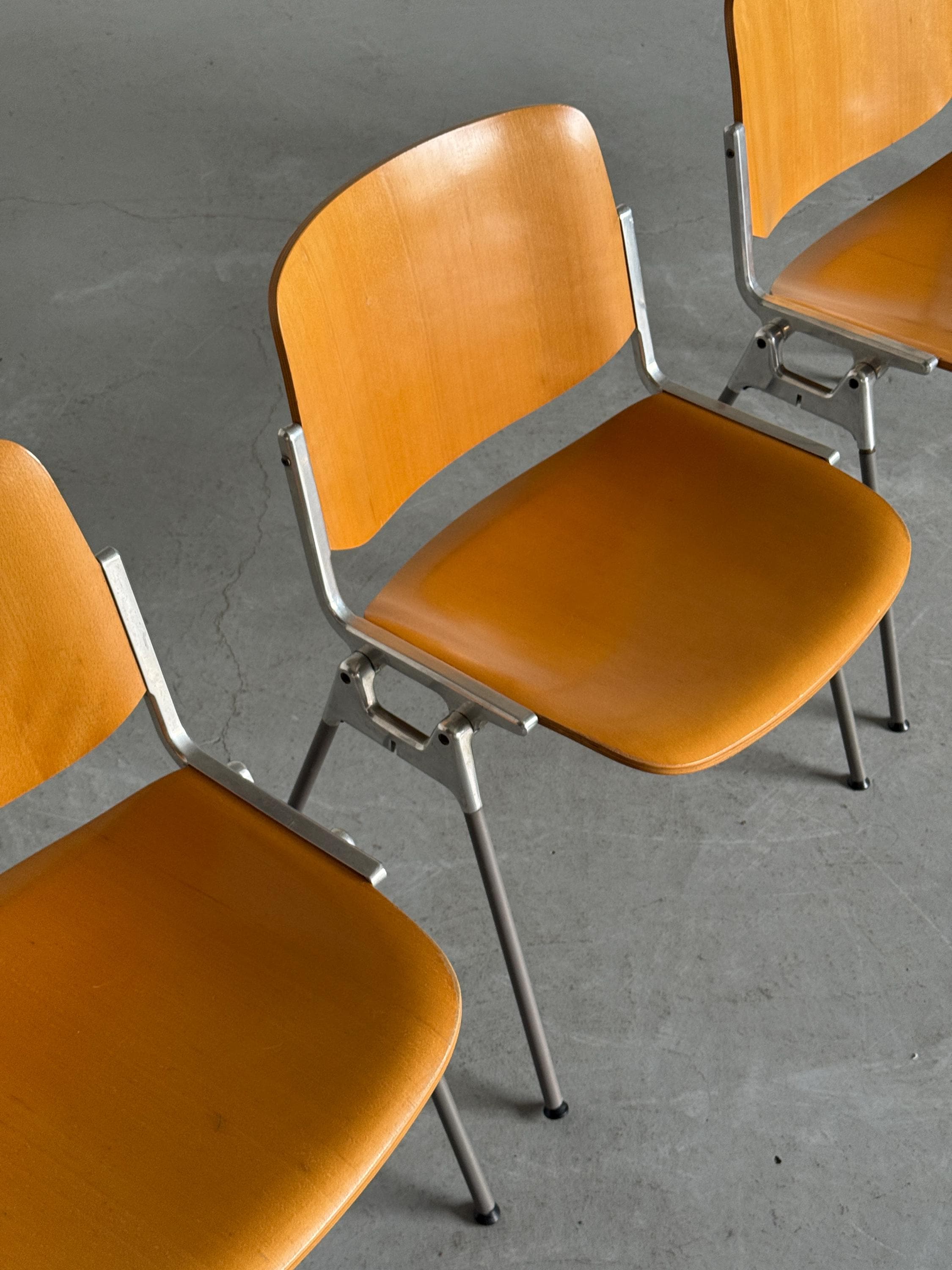 'DSC 106' Chairs by Giancarlo Piretti for Anonima Castelli