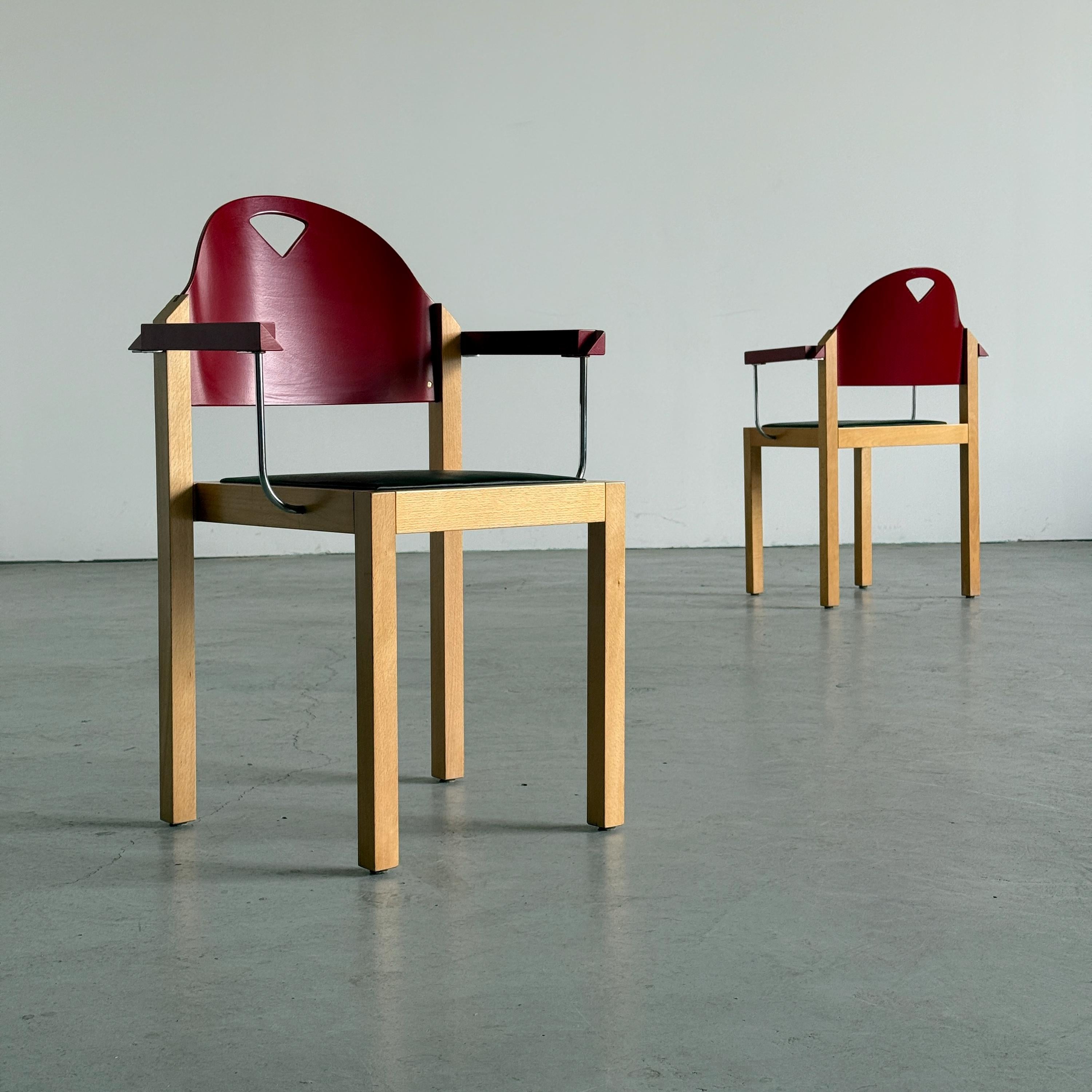 Thonet Postmodern Armchairs