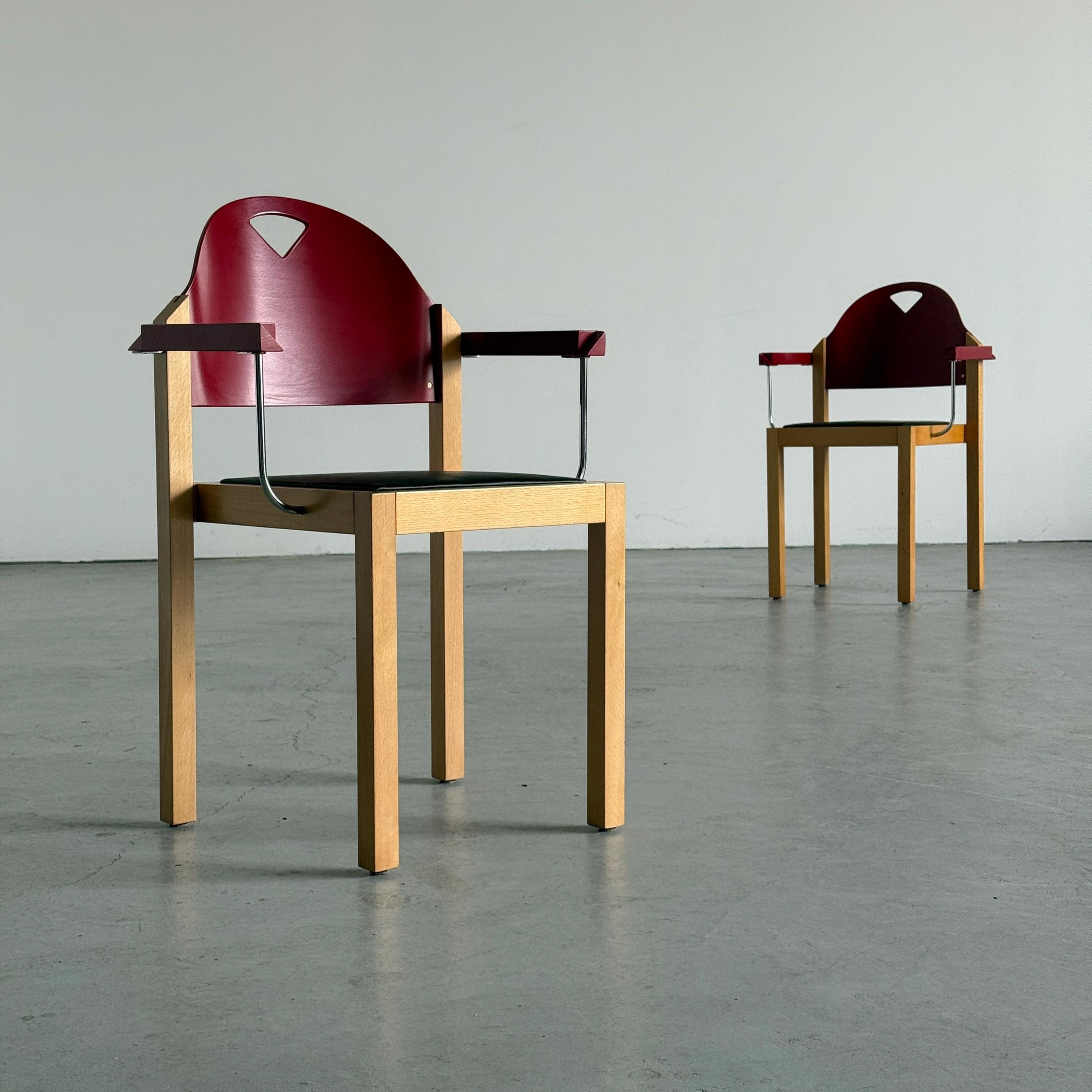 Thonet Postmodern Armchairs