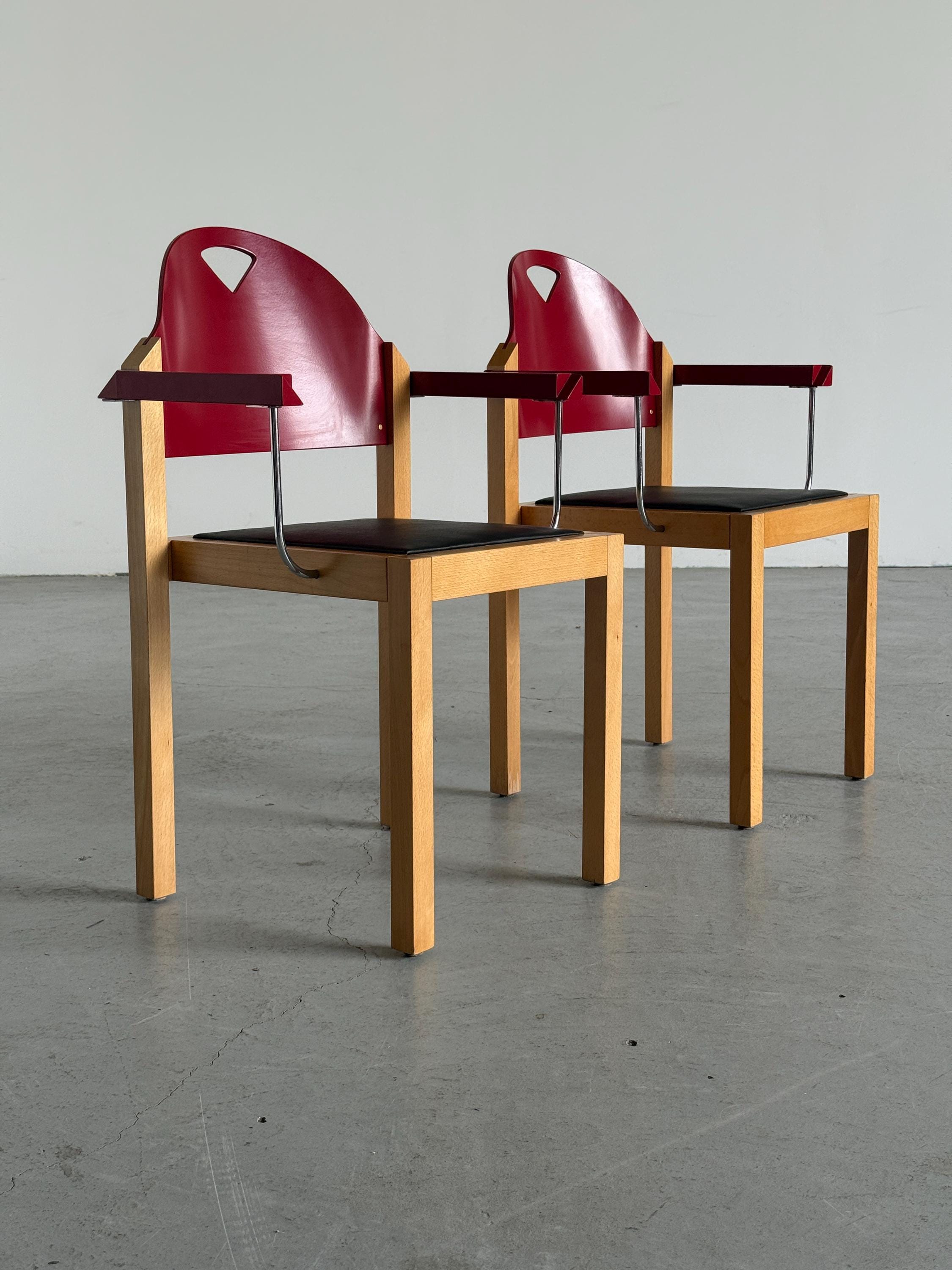 Thonet Postmodern Armchairs