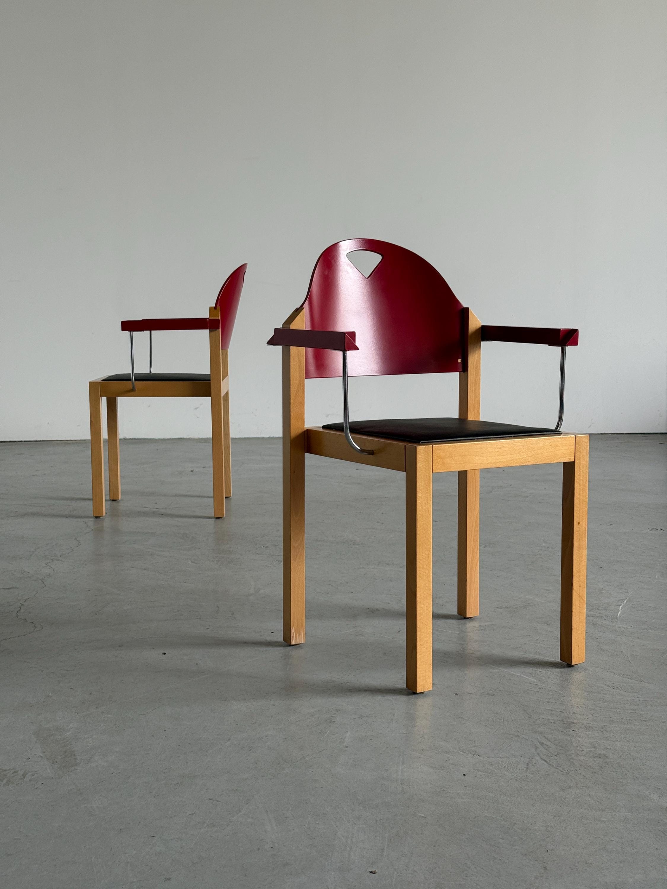 Thonet Postmodern Armchairs