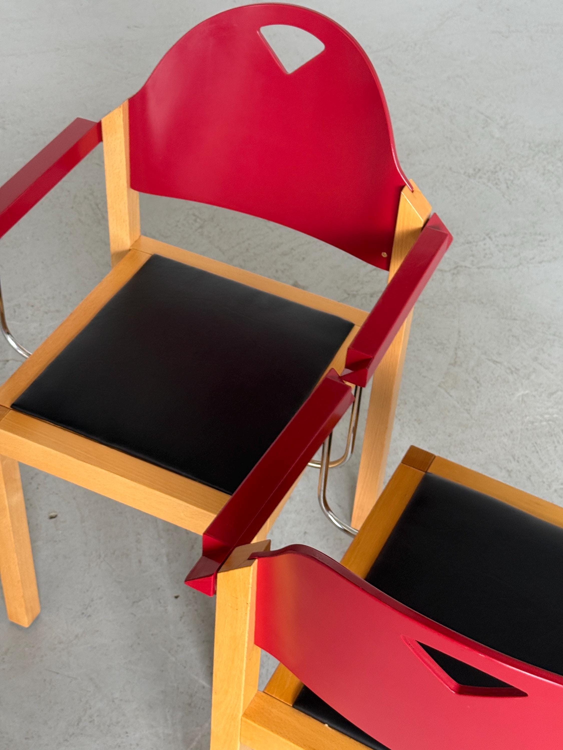 Thonet Postmodern Armchairs