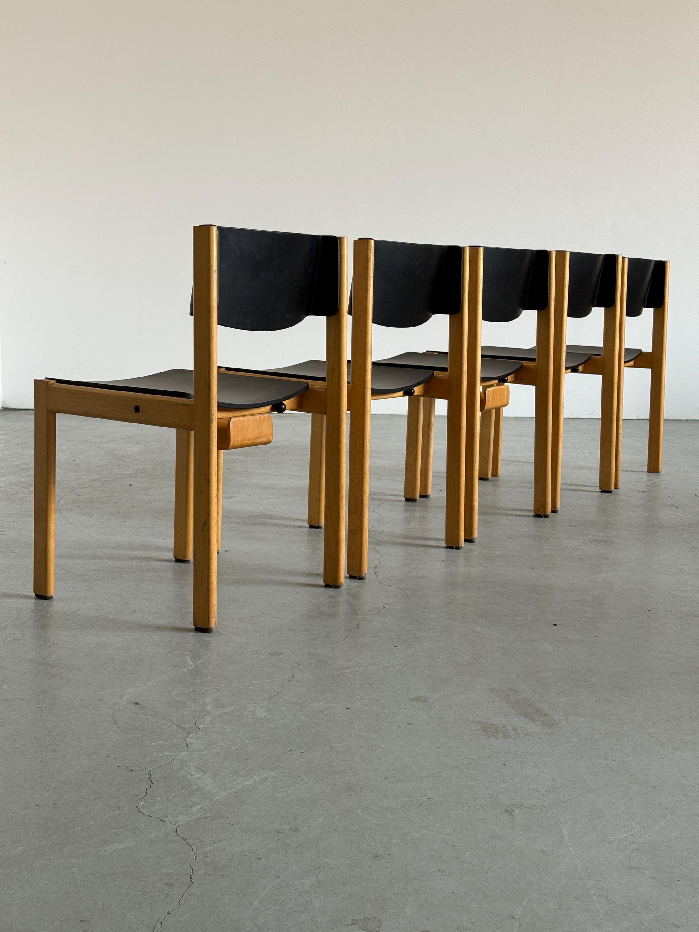 Stackable Dining Chairs by Kusch + Co