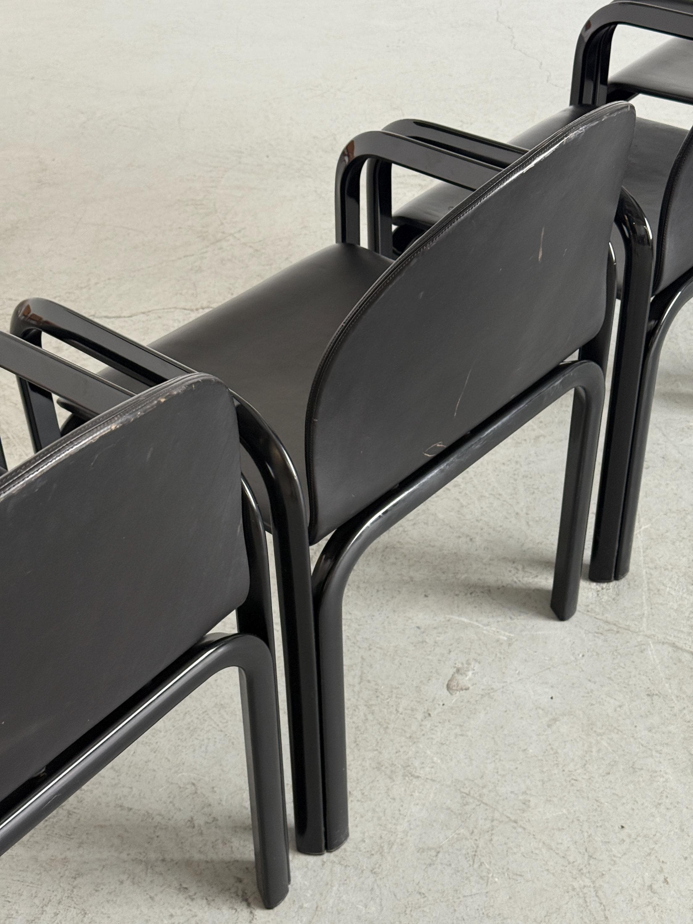 Orsay Armchairs by Gae Aulenti for Knoll International
