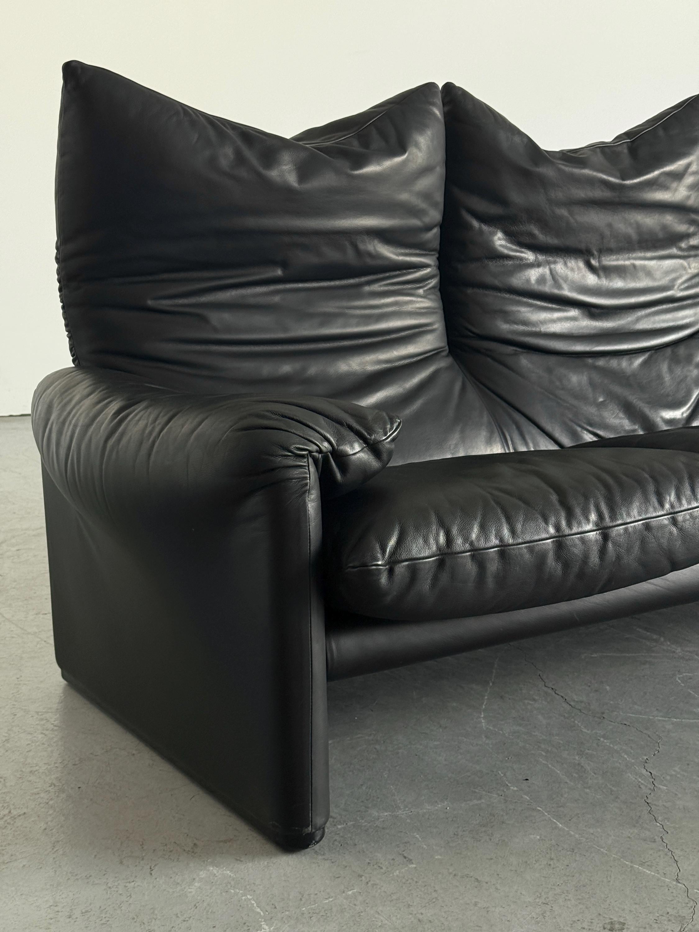 'Maralunga' Three-Seater Sofa by Vico Magistretti for Cassina
