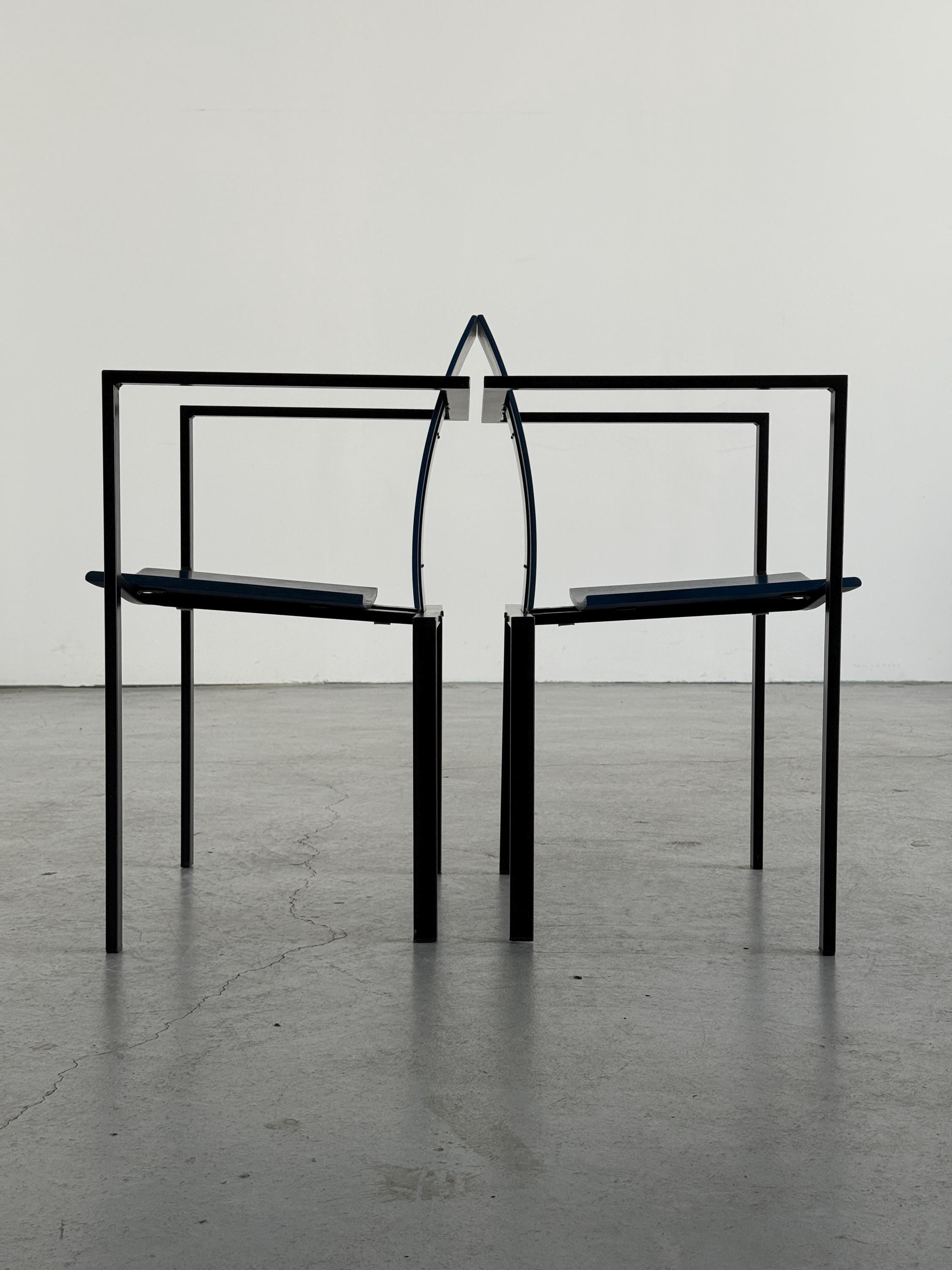 Geometrical Chairs by Karl Friedrich Förster for KFF