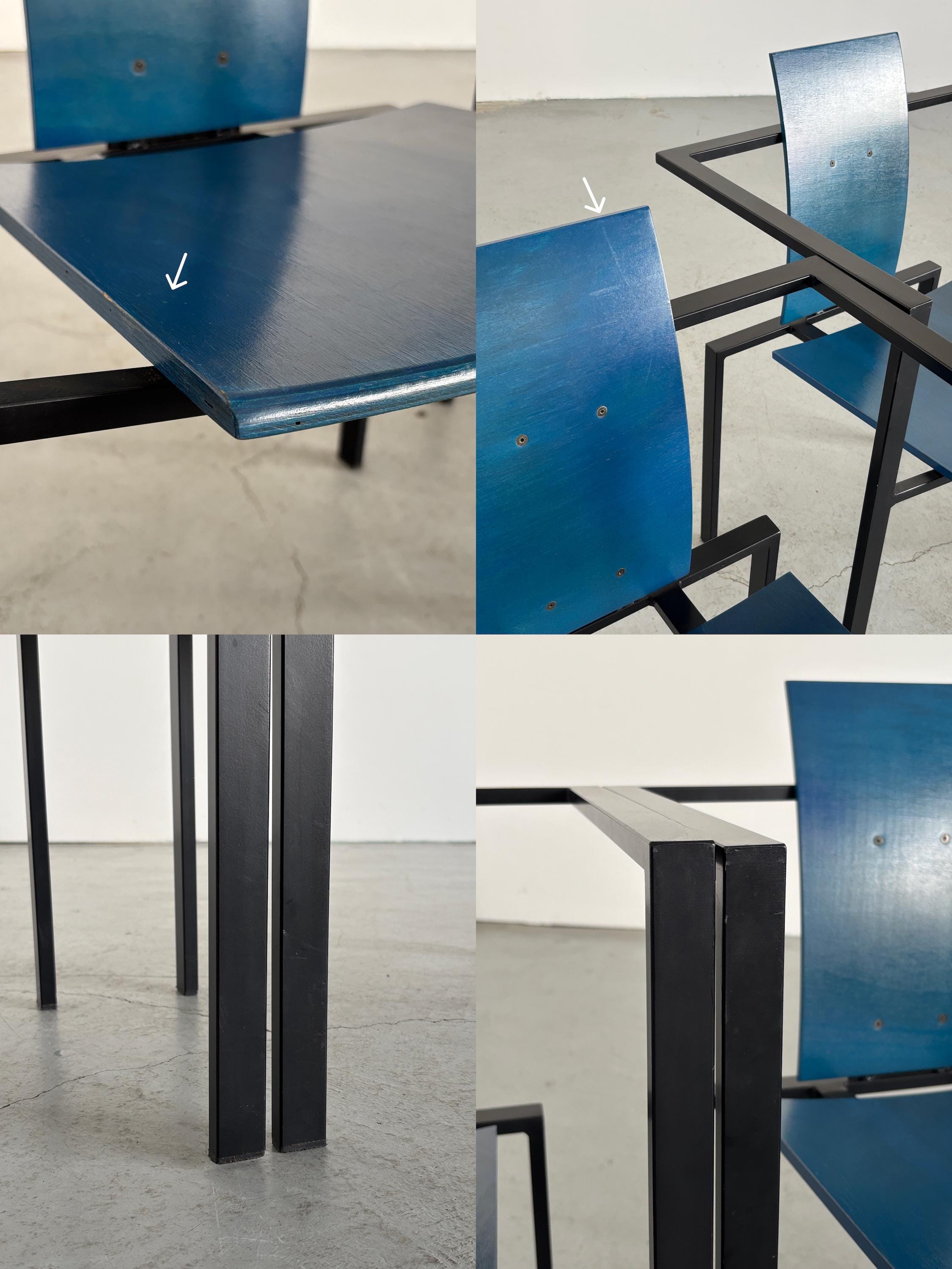 Geometrical Chairs by Karl Friedrich Förster for KFF