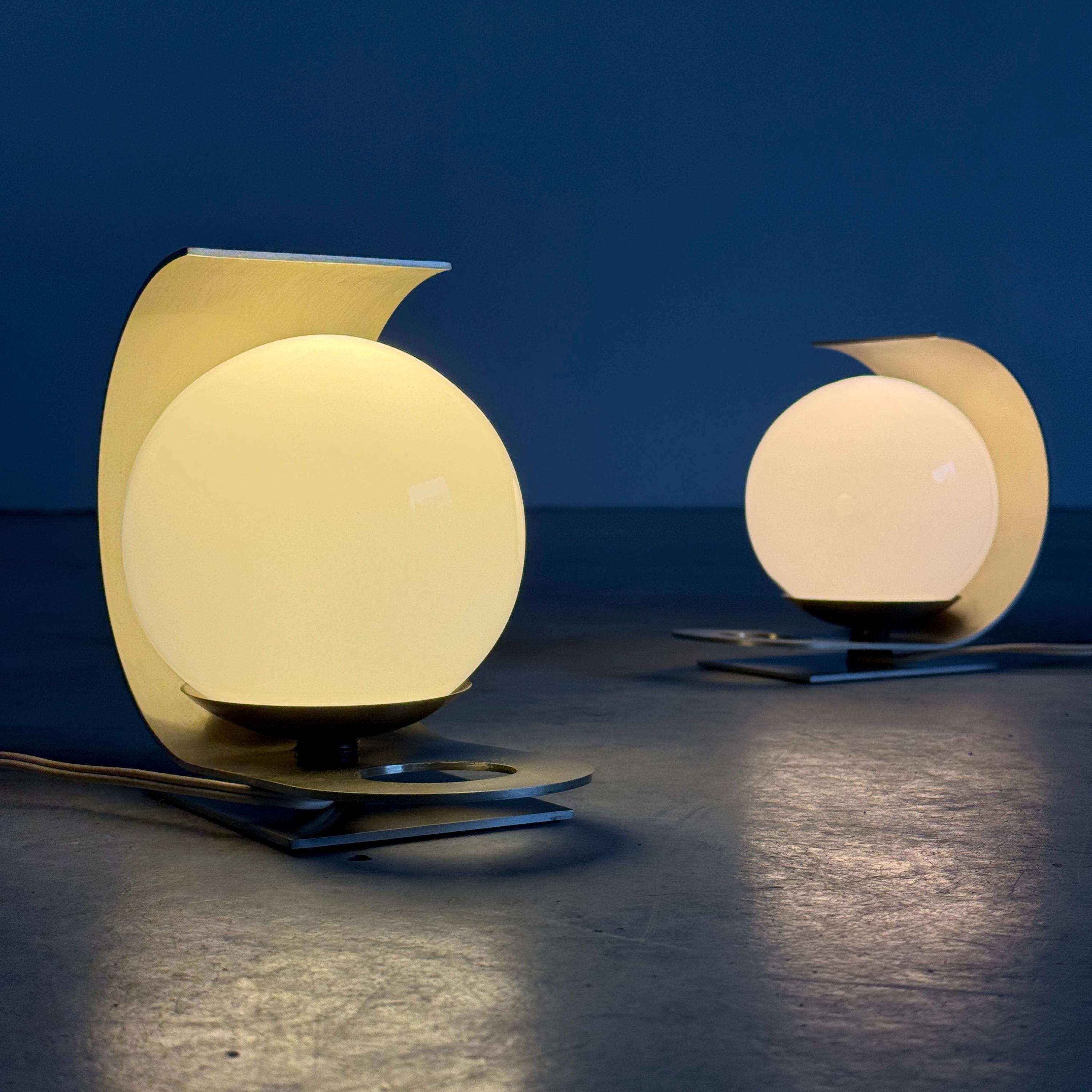 Mela Table Lamps by Pia Guidetti Crippa for Lumi