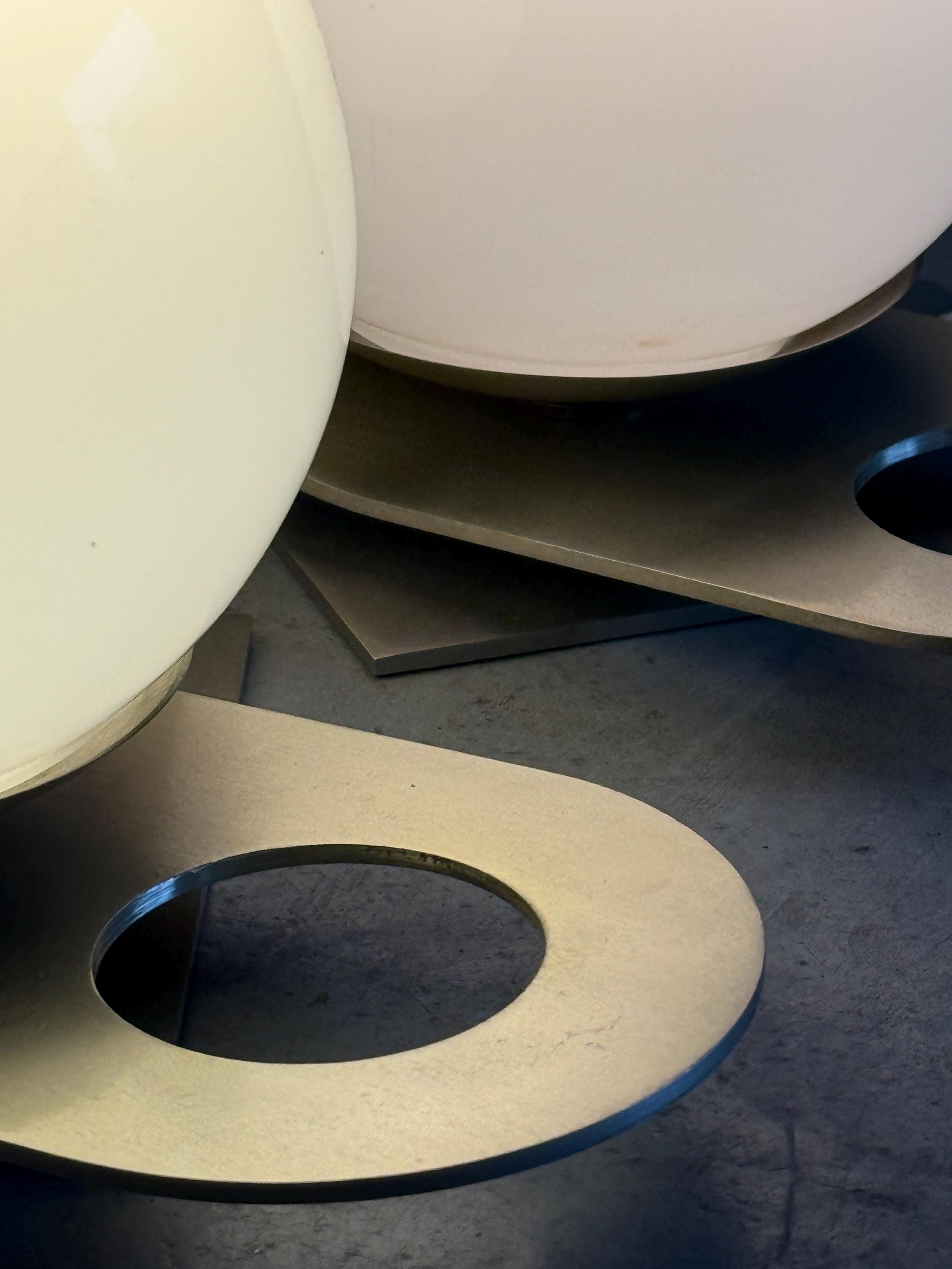 Mela Table Lamps by Pia Guidetti Crippa for Lumi