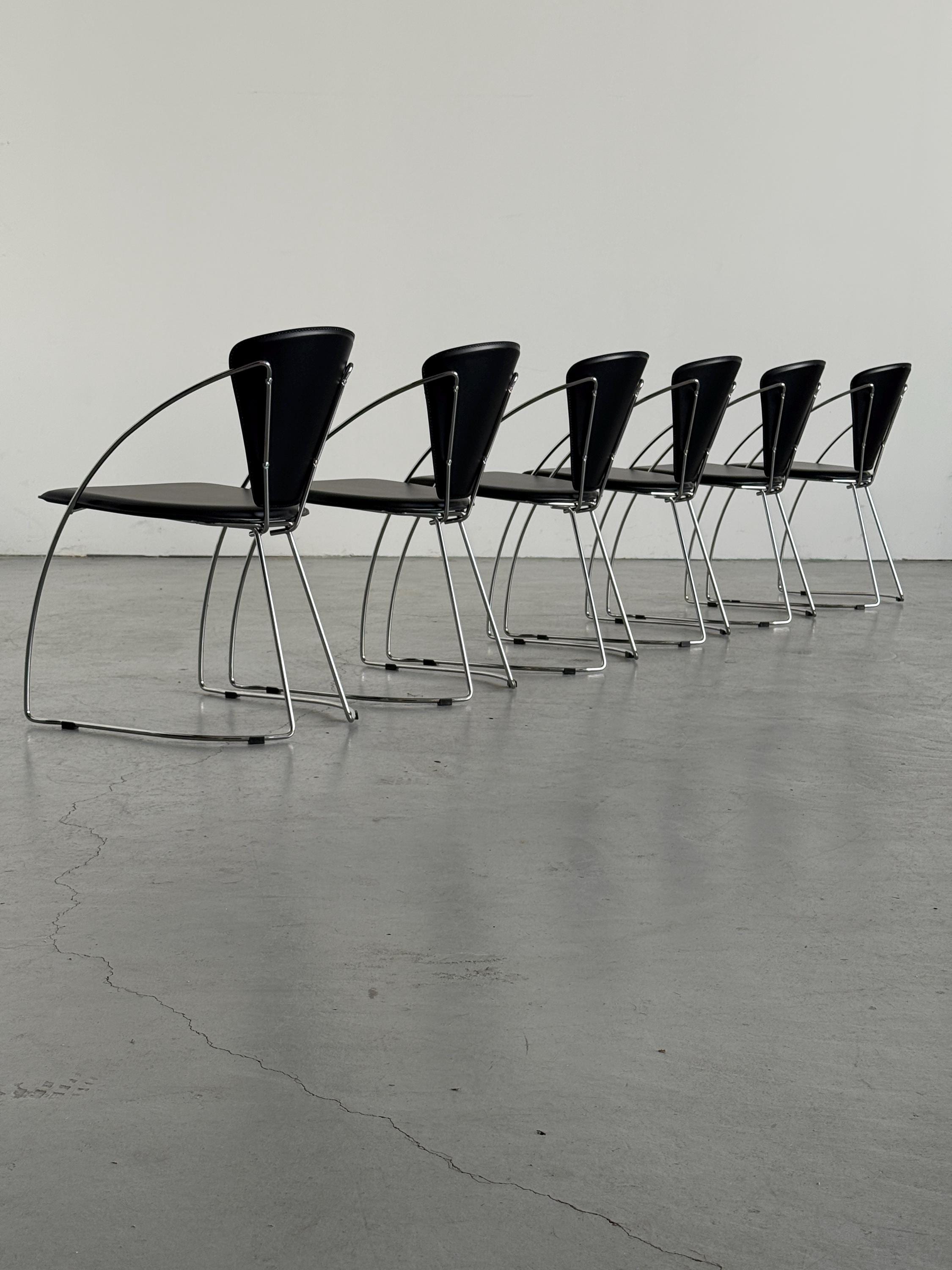 Postmodern Chairs in Style of Arrben
