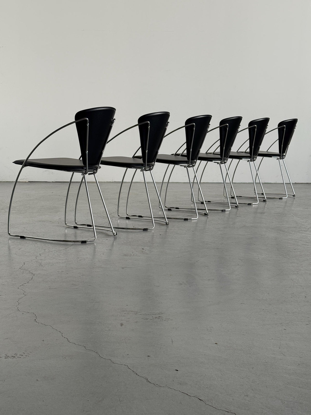 Postmodern Chairs in Style of Arrben