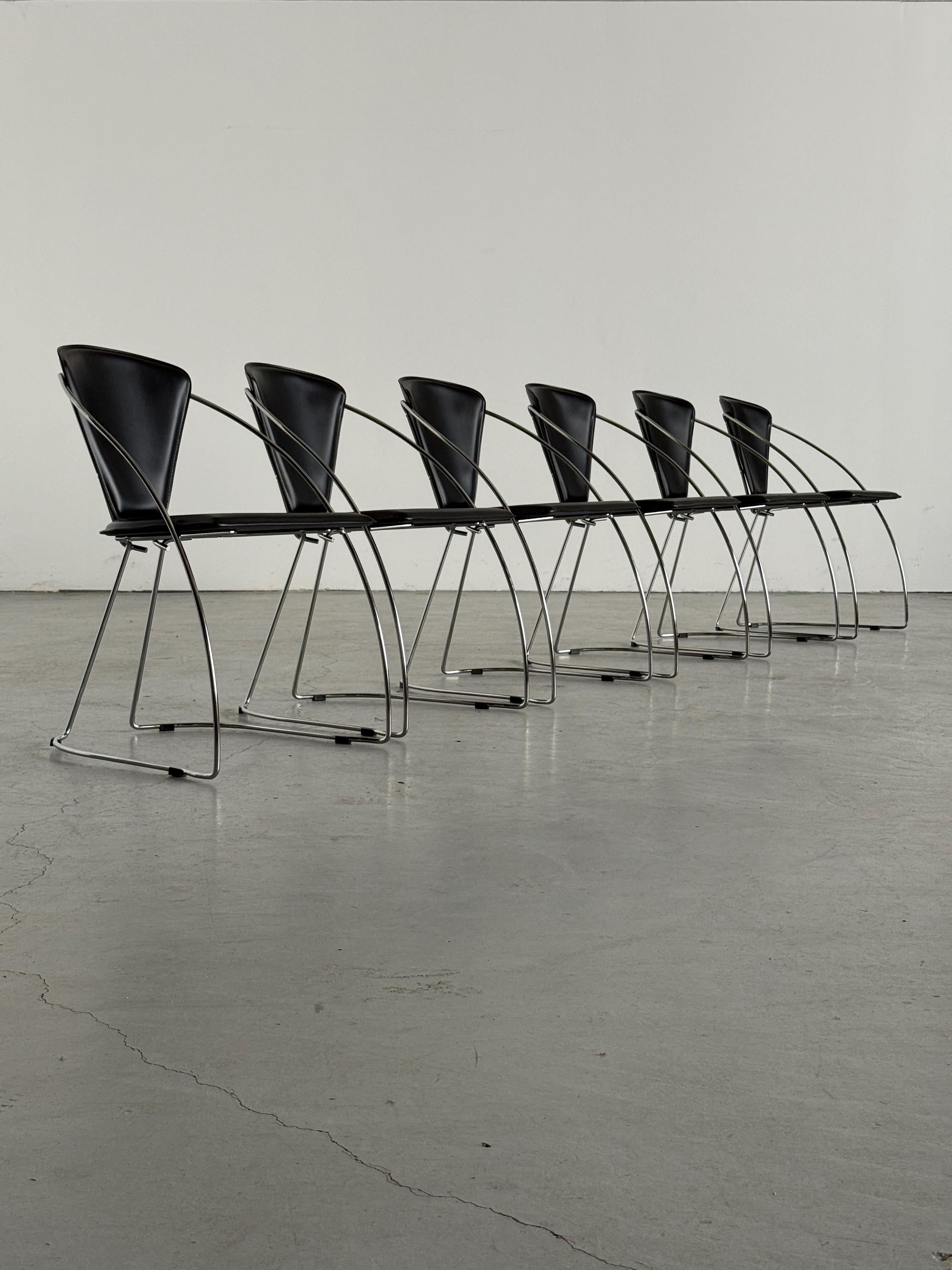 Postmodern Chairs in Style of Arrben