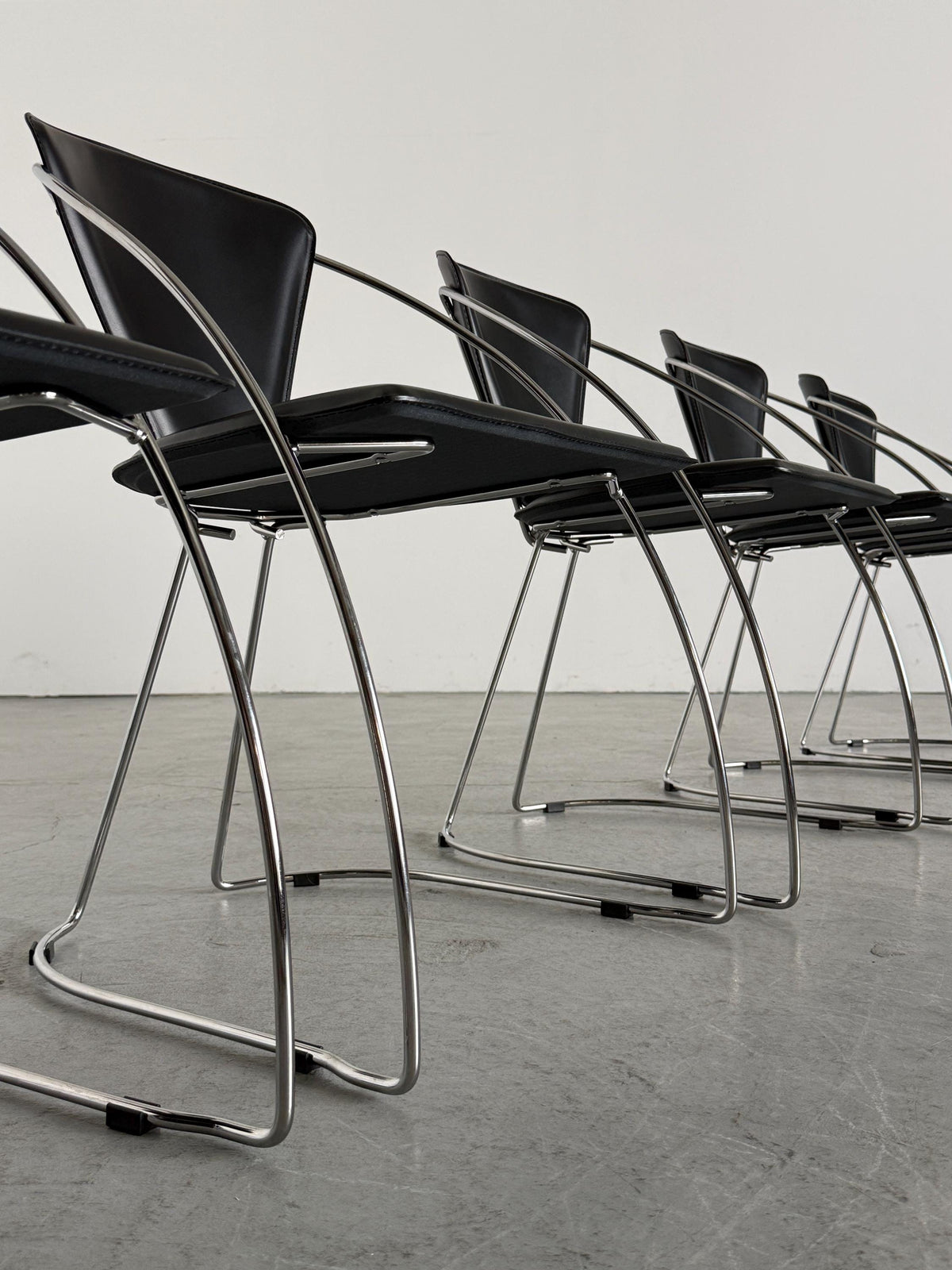 Postmodern Chairs in Style of Arrben
