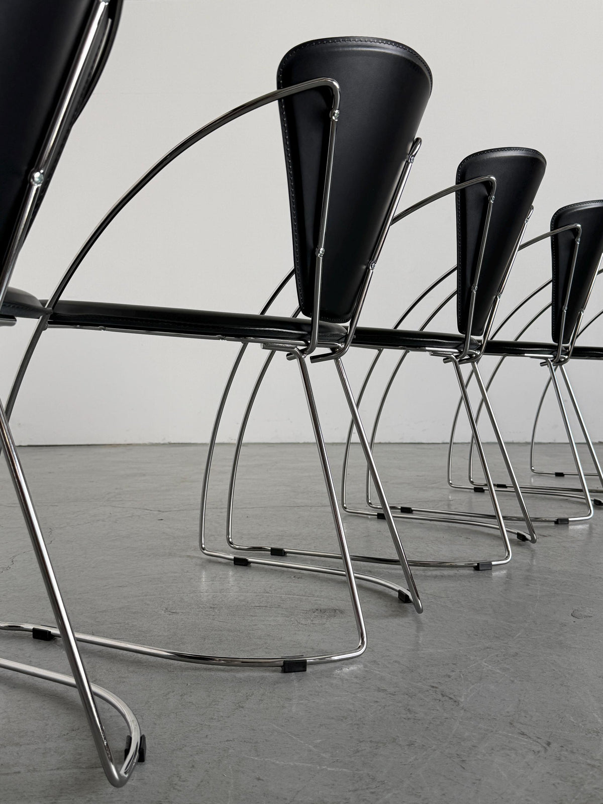 Postmodern Chairs in Style of Arrben